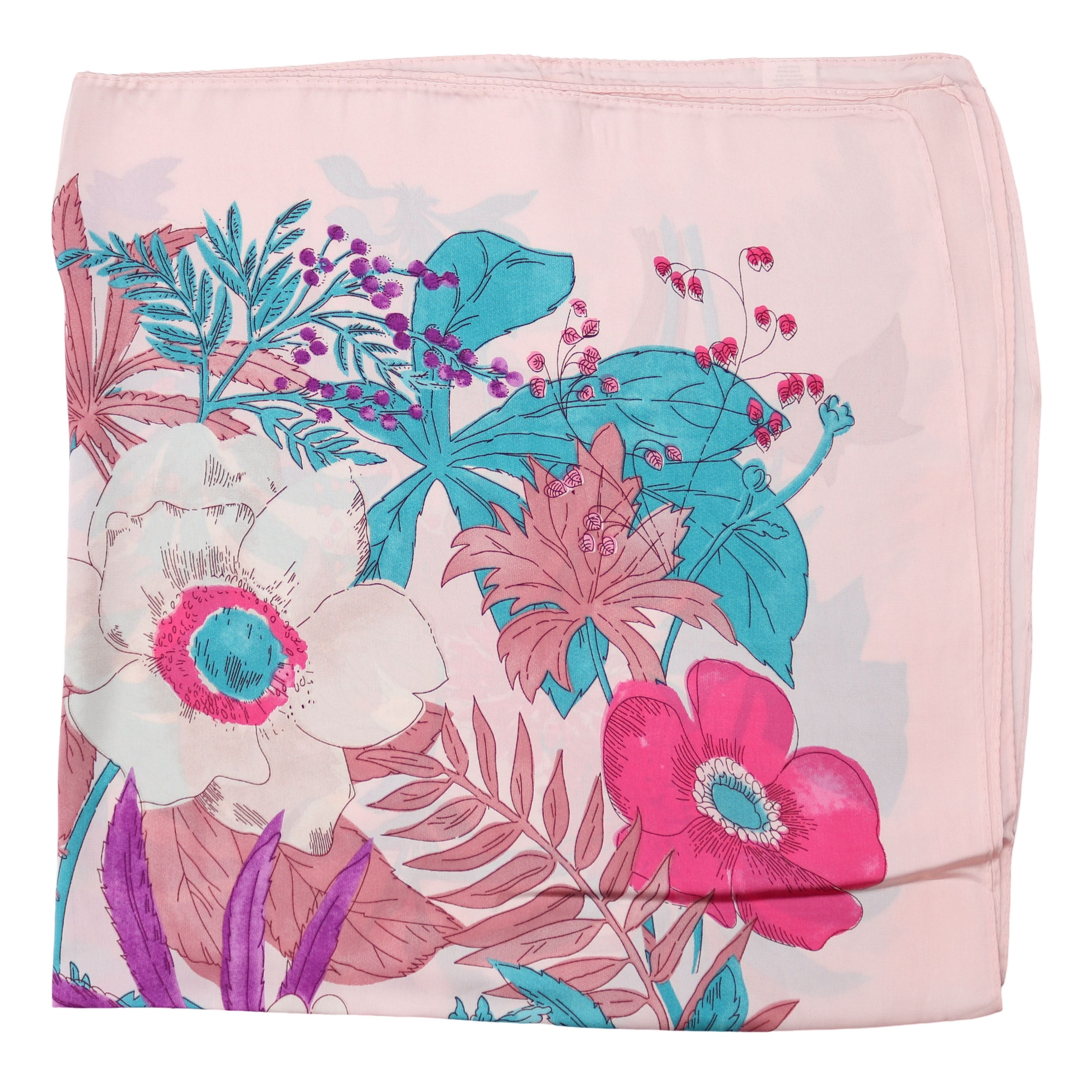 MIRROSI Nickituch Vierecktuch ca. 70x70cm wunderschöne Mustern, Damen Halst günstig online kaufen