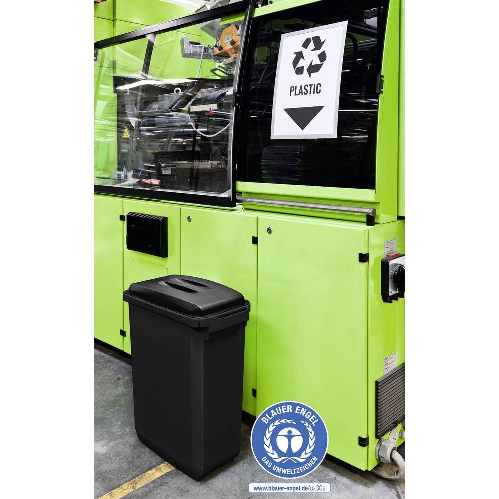 DURABLE Mülleimer Abfallbehälter DURABIN® ECO 60L rechteckig 1800503221
