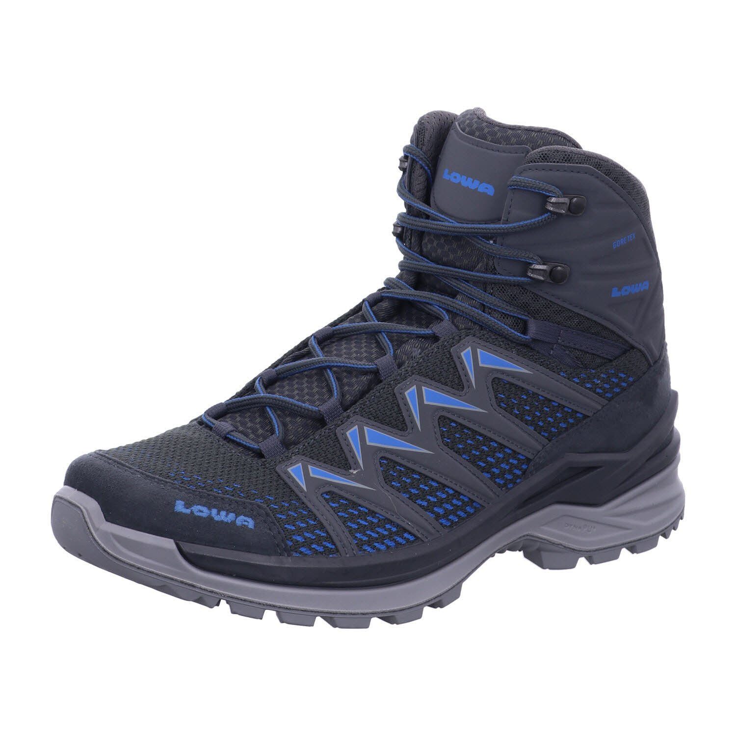 Lowa INNOX PRO GTX MID Outdoorschuh (1-tlg) mit integrierter Zwischensohle aus LOWA DynaPU anthrazit/blau