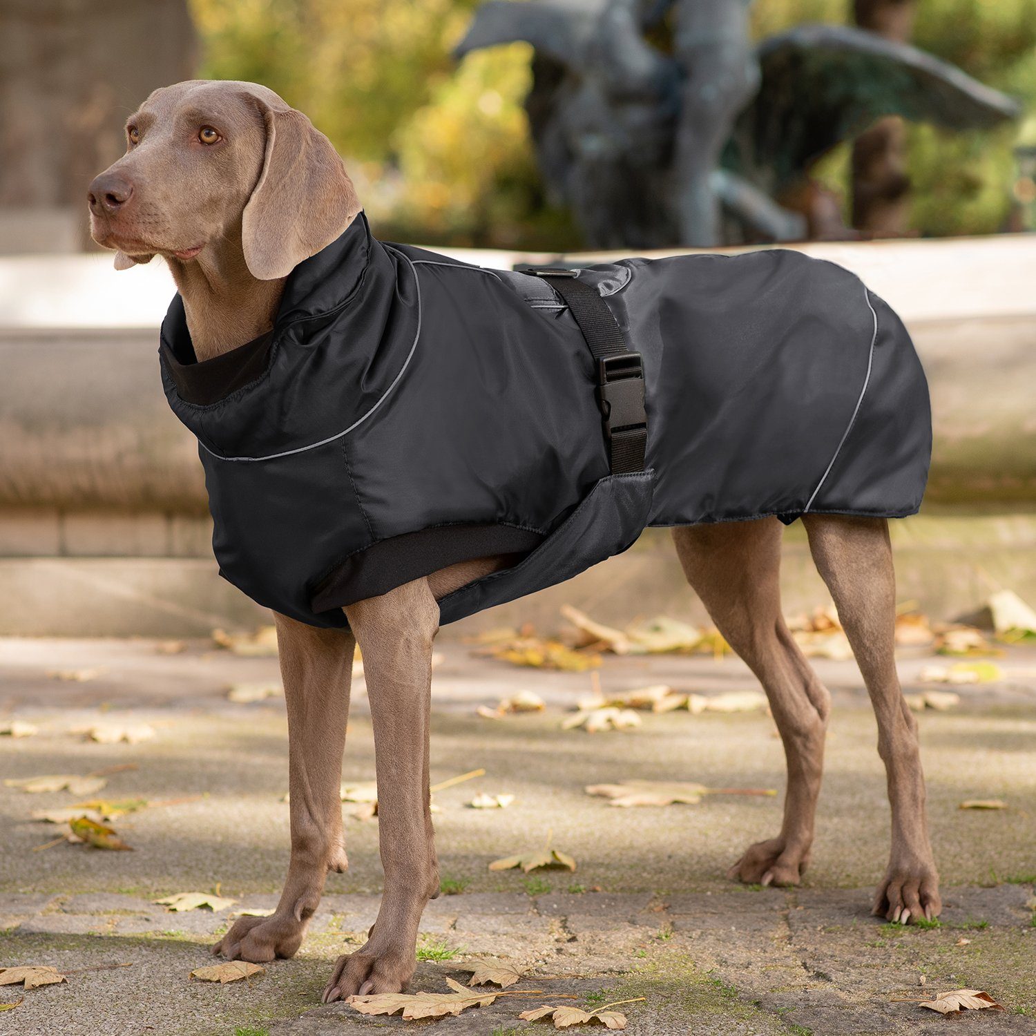 tierlando Hundejacke tierlando® Hundejacke AMY Hundeparka Hundemantel Anti-Haar Wetterfest, Anti-Haar, Reflektorstreifen, Bauchschutz, stufenlos verstellbar