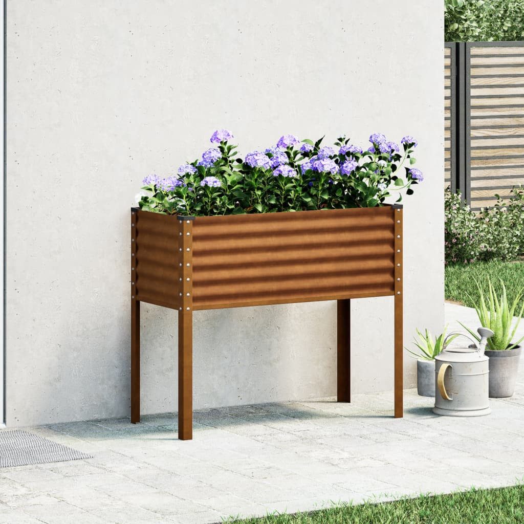 vidaXL Blumentopf Pflanzkübel 100x41x90 cm Wetterfester günstig online kaufen