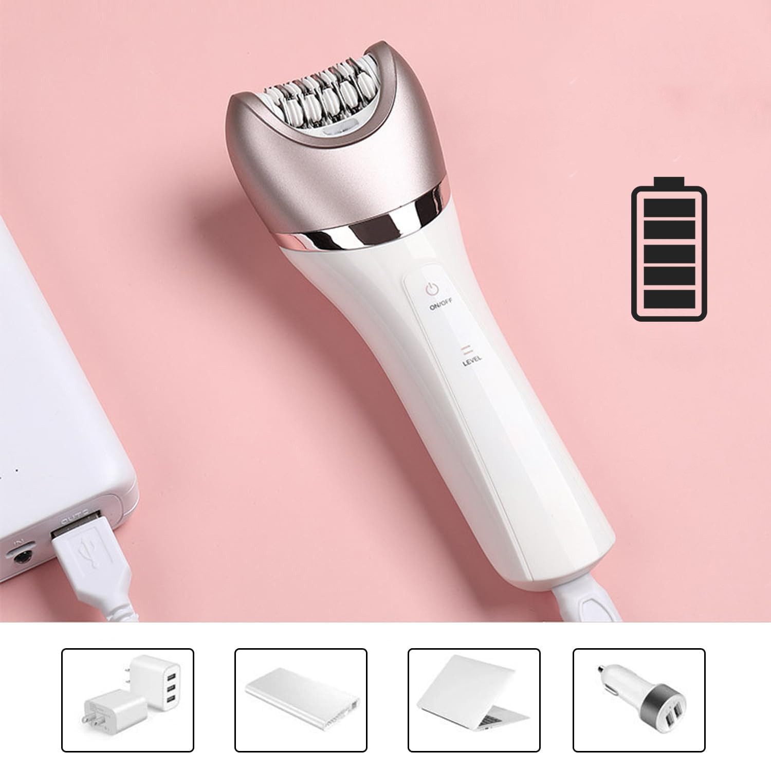 MODFU Elektrokörperrasierer Körperpflege Rasierer Damenrasierer Bikinitrimm günstig online kaufen