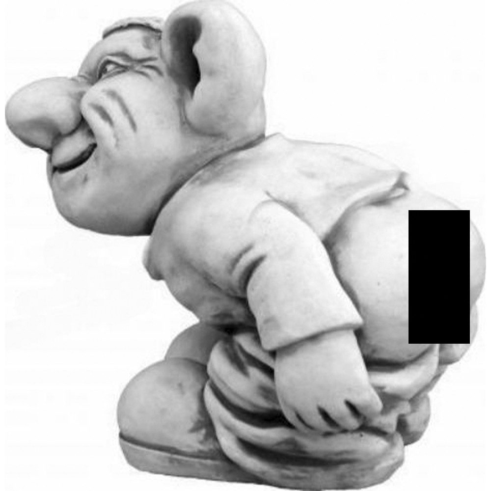 Xlmoebel Gartenfigur Detailreiche Troll Skulptur für zauberhafte Gartenatmosphäre, (Gartenfigur), Hergestellt in Europa