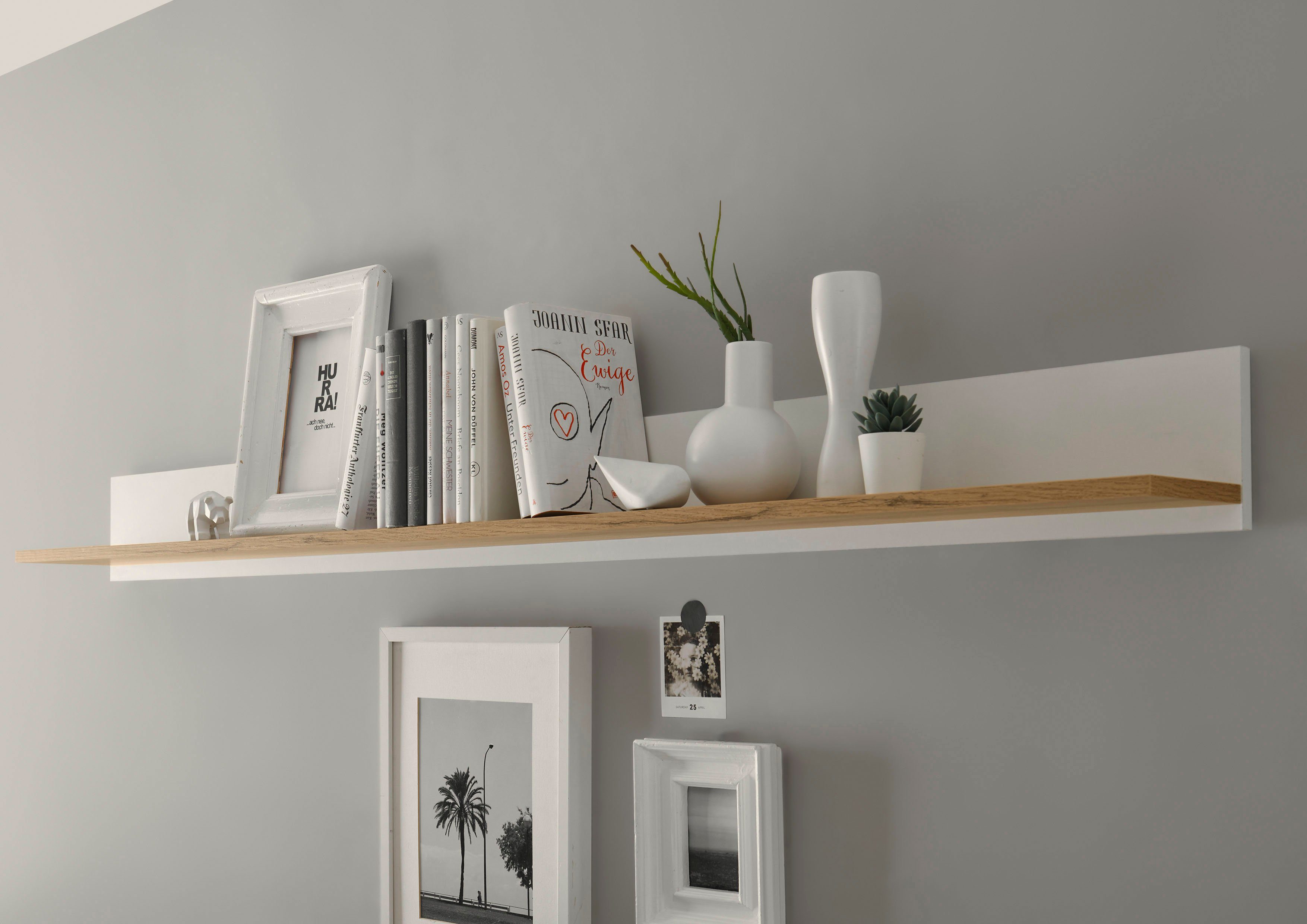 INOSIGN Wandregal City/Giron, modernes Wandboard, Wandhalter mit Ablagefläc günstig online kaufen