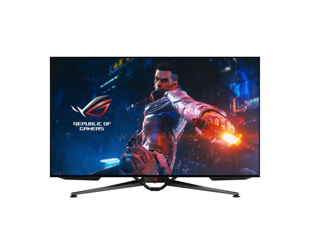 Asus PG48UQ Gaming-Monitor (120.7 cm/47.5 ", 3840 x 2160 px, 0,1 ms Reaktionszeit, 138 Hz, OLED)