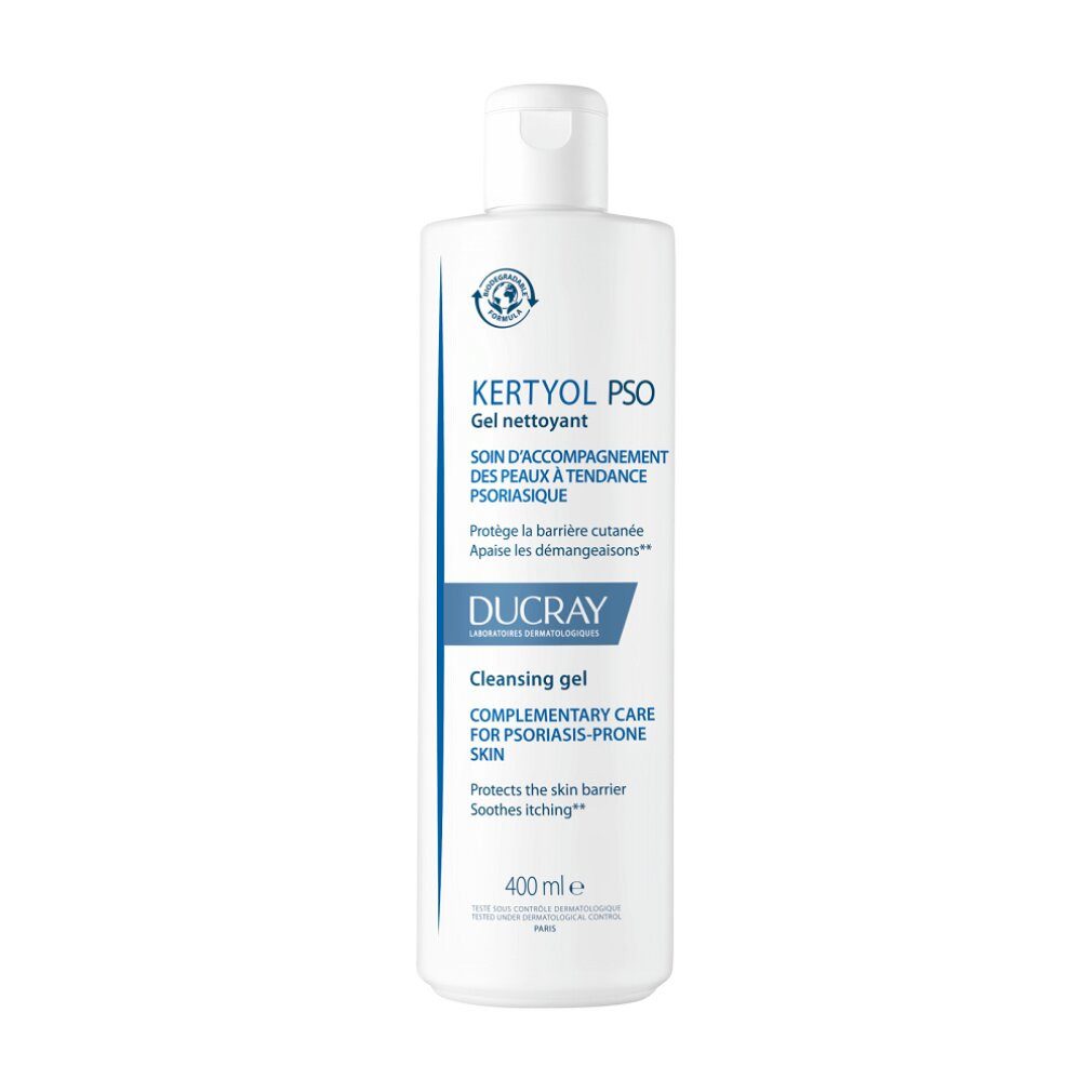 Ducray Make-up-Entferner KERTYOL PSO gel limpiador 400ml