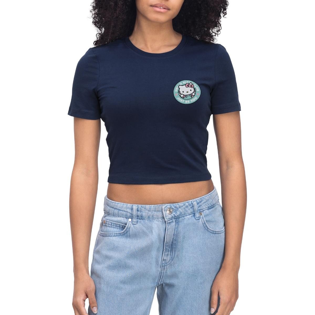 T-Shirt Hello Kitty Club Just Be You Crop Top