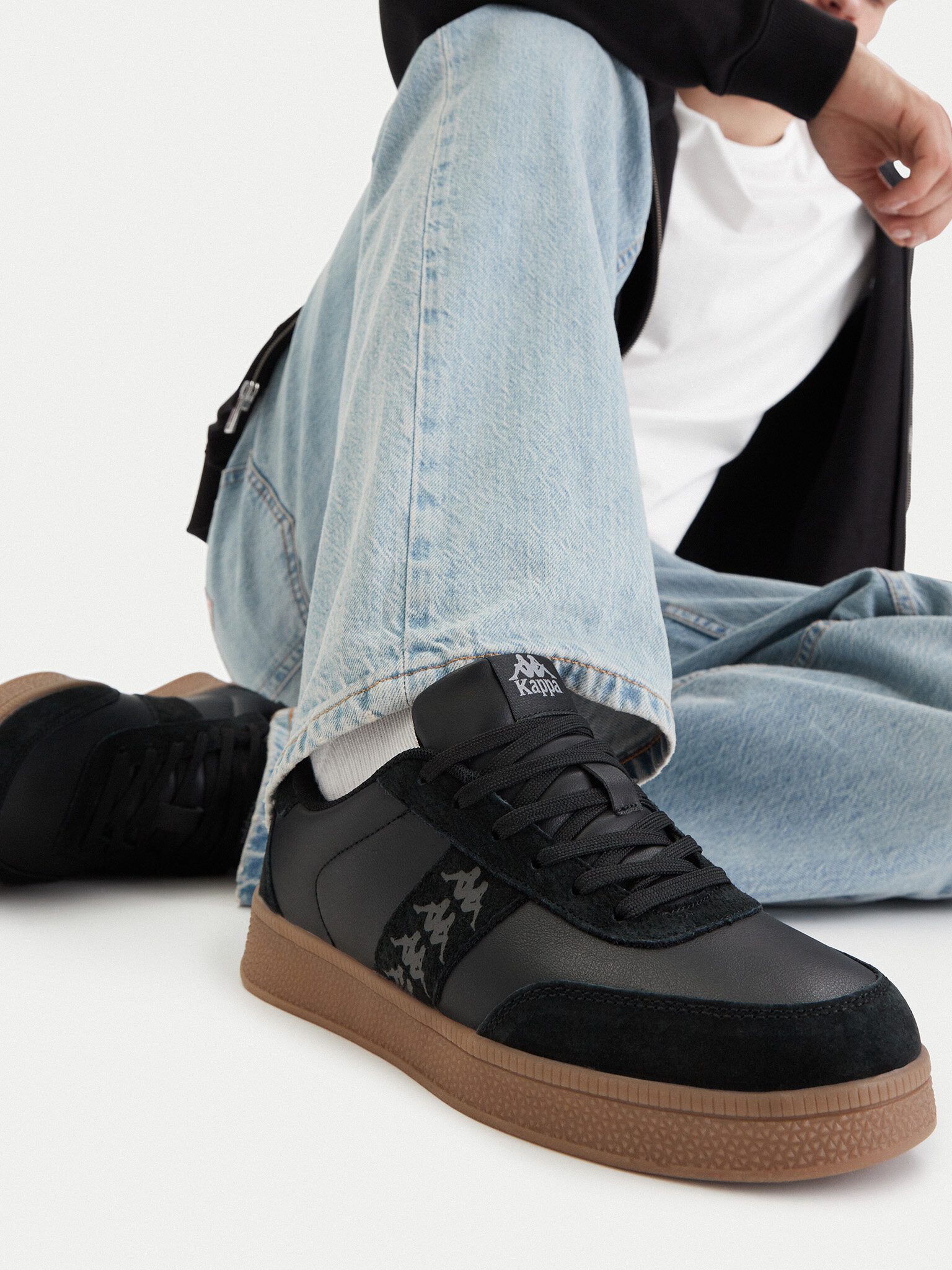 Kappa Kappa Herren-Sneakers Schwarz KAPPA-CEO-MP40-008Z(M) Schwarz Sneaker