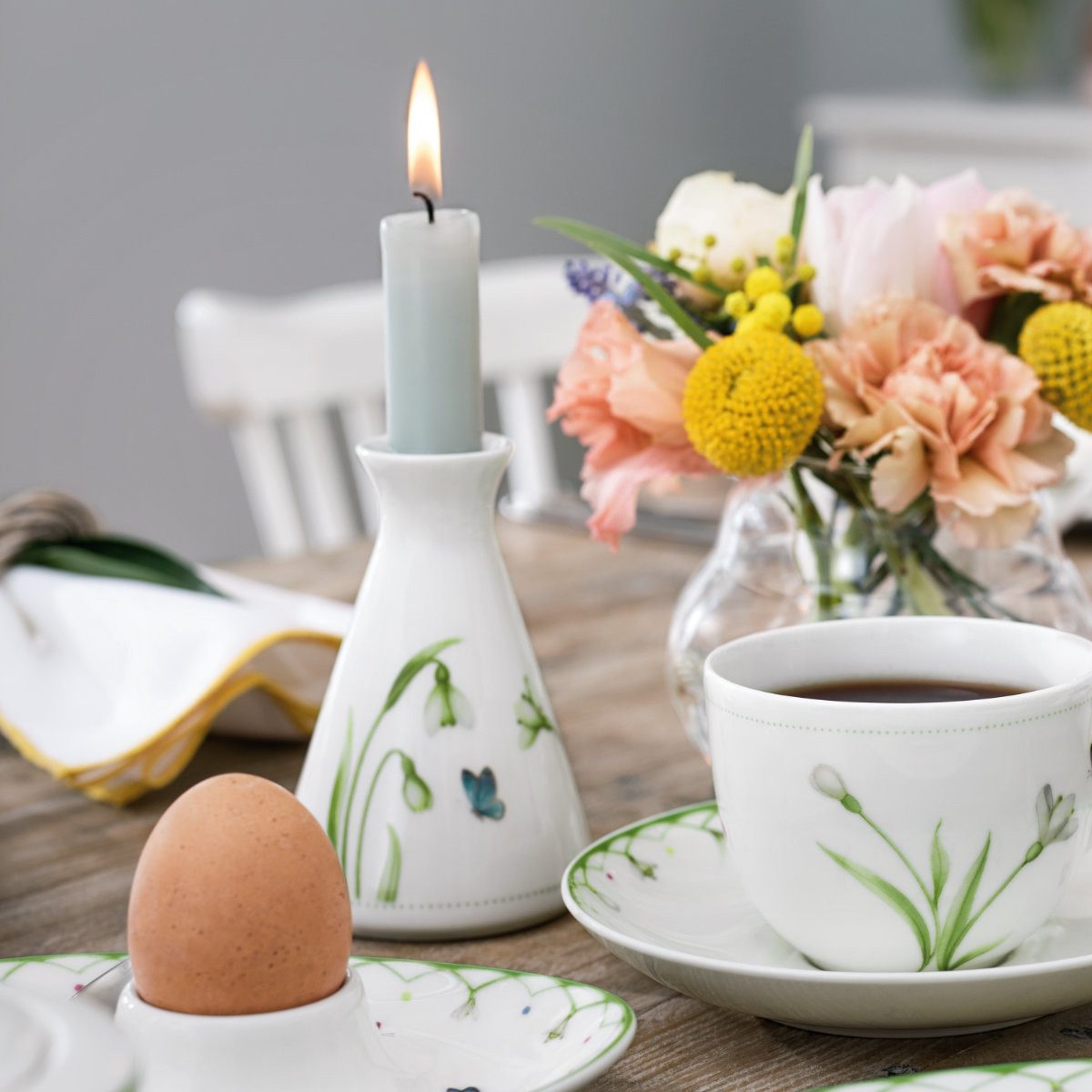 Villeroy & Boch Tafelkerze Colourful Spring, h: 10,5 cm