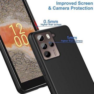 CoolGadget Handyhülle Black Series Handy Hülle für HTC U23 Pro 6,7 Zoll, Edle Silikon Schlicht Robust Schutzhülle für HTC U23 Pro Hülle