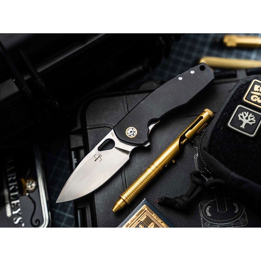Böker Manufaktur Solingen Taschenmesser Little Friend Taschenmesser Black Linerlock EDC Klappmesser