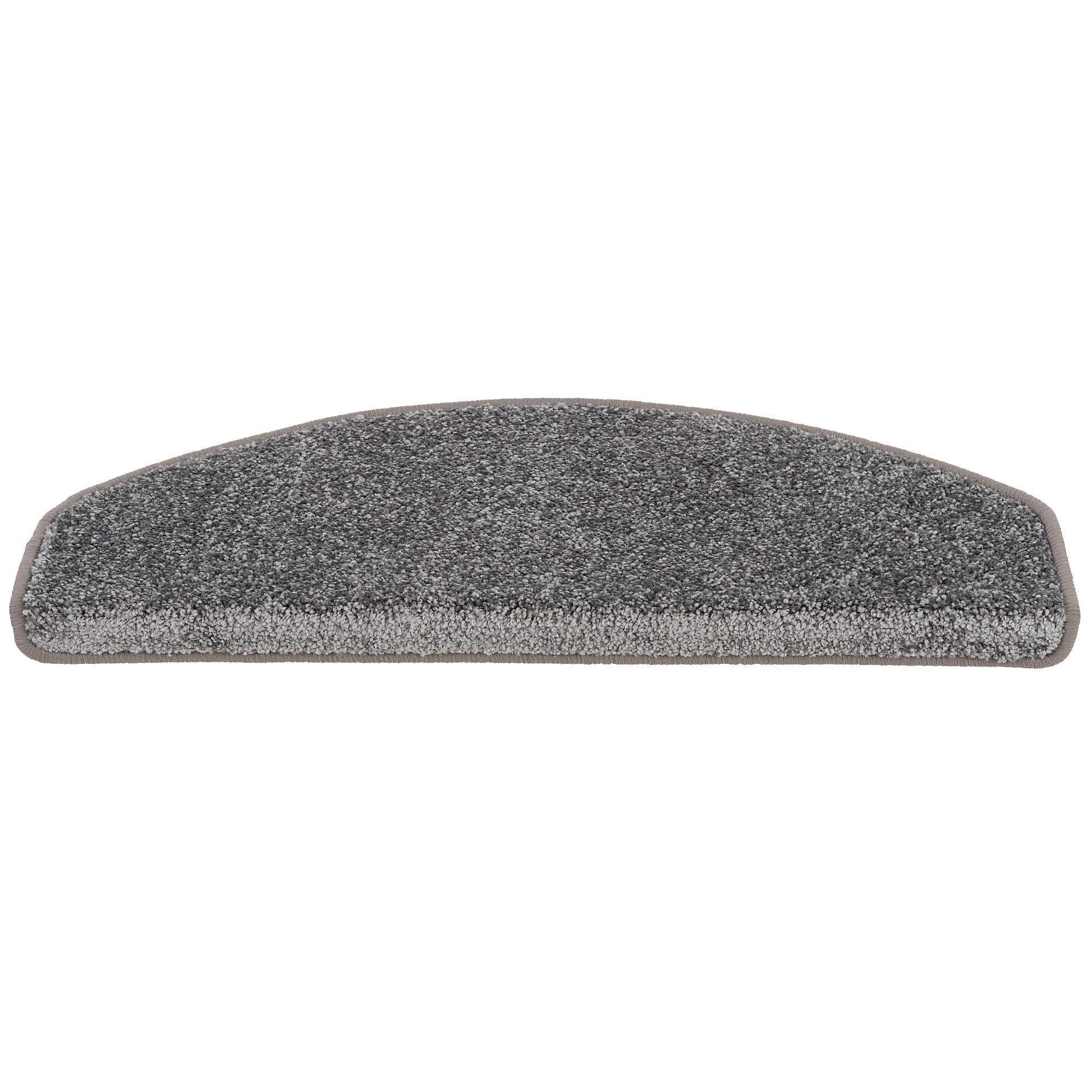 Pergamon Stufenmatte Velours Stufenmatte Triumph 15er-Set, Halbrund, Höhe: 16 mm