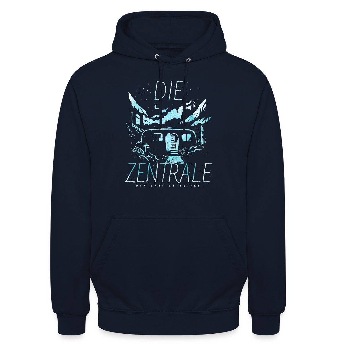 Hoodie Die Drei Fragezeichen Die Zentrale Wohnwagen Unisex Hoodie