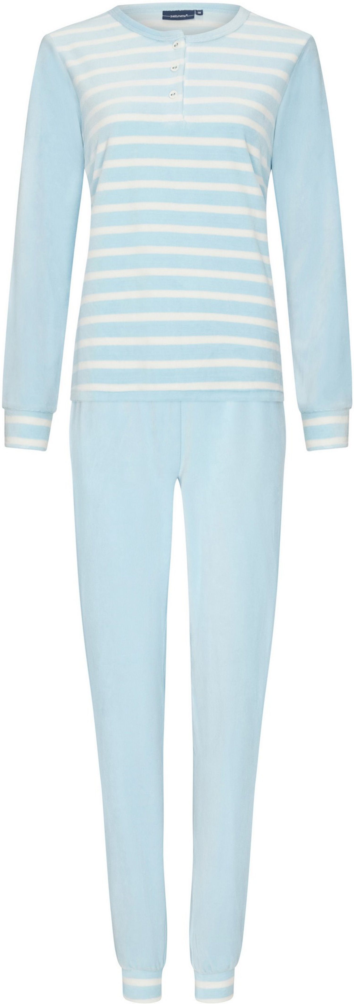 tlg) Schlafanzug Nikki Bündchen mit Pastunette Pyjama Damen (2