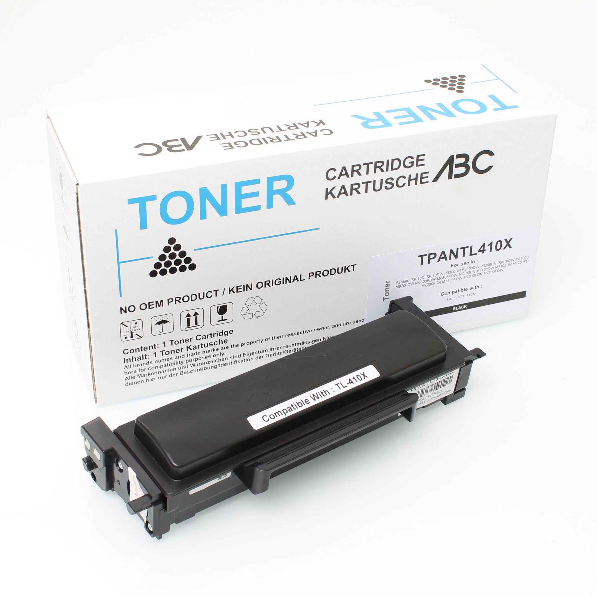 ABC Tonerkartusche, (Kompatibler Toner XXL 6000 Seiten für Pantum P3010 P3300 P3308 P3018, Pantum P3010D P3010DW P3300DN P3300DW P3308DN P3018DW M6700D M6700DW M), 6800FDW M6808FDW M7100DN M7100DW M7108DN M7200FD M7200FDN M7200FDW M73