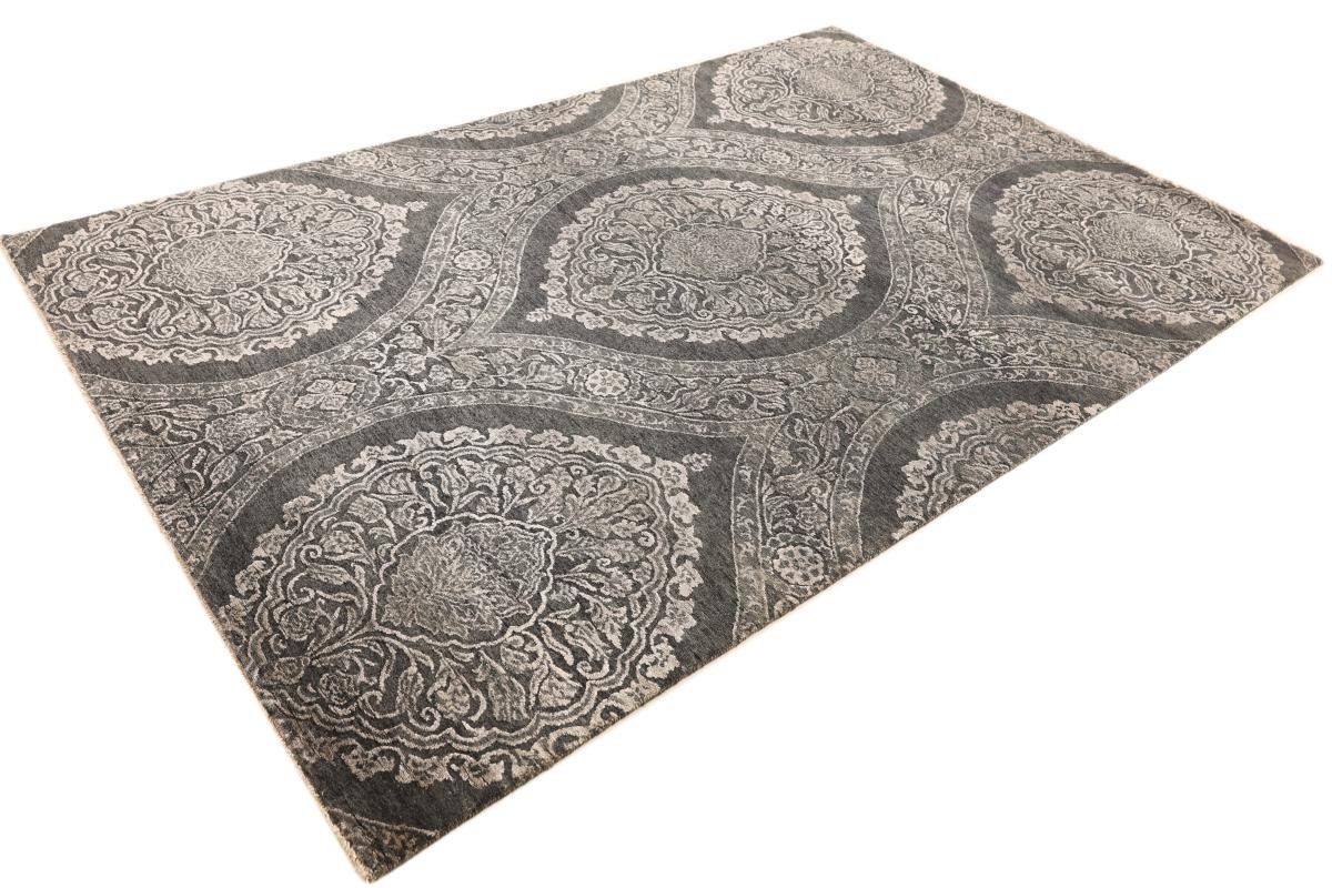 Orientteppich mm Designteppich, / Höhe: Handgeknüpfter Trading, 174x264 Moderner 12 Orientteppich Nain rechteckig, Sindhi