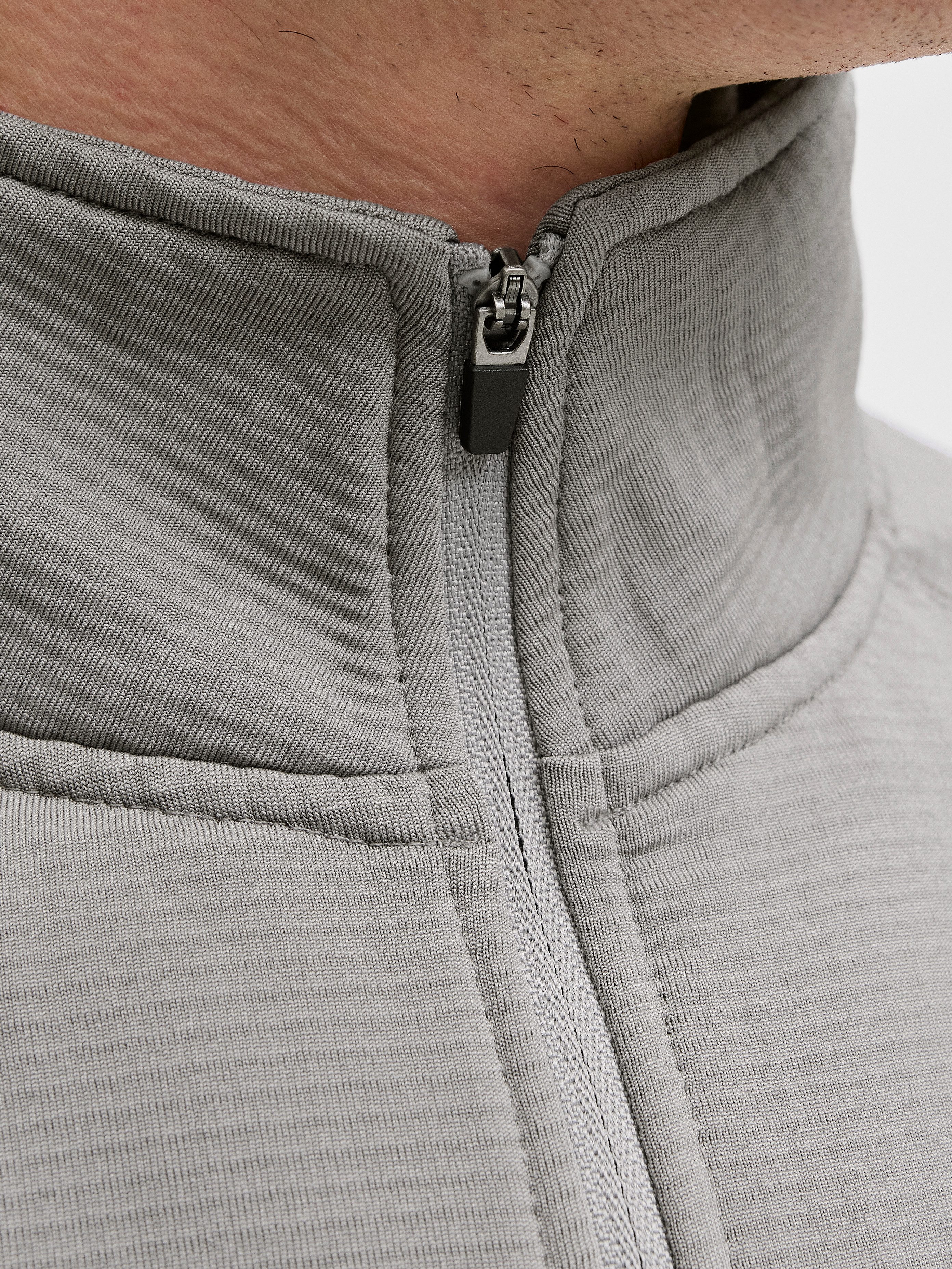 Jack & Jones Sweatjacke JCOCNZ STRUCTURE FULL ZIP SN