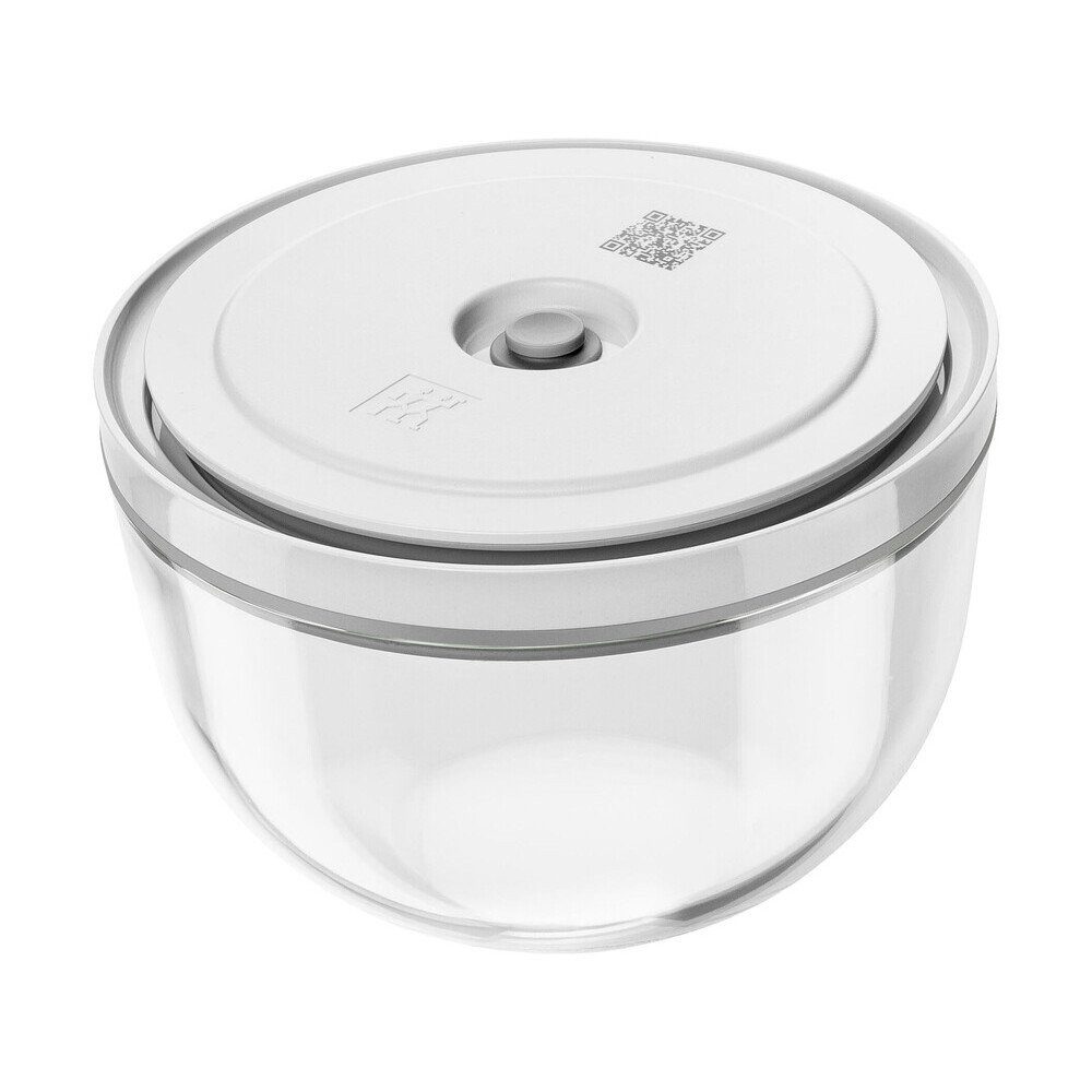 Zwilling Vakuumbehälter Vakuum-Schüssel M 18 cm Fresh & Save Bowls klar, Borosilikatglas, (1-tlg), Vakuum-Schüssel M, Ø18cm, Borosilikatglas, transparent