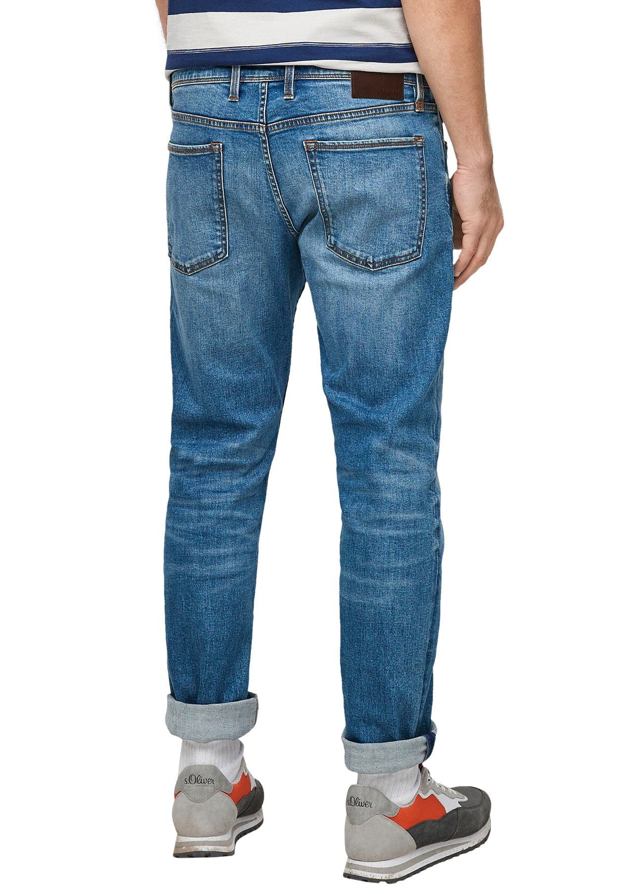 s.Oliver Straight-Jeans »YORK« mit authentischer Waschung