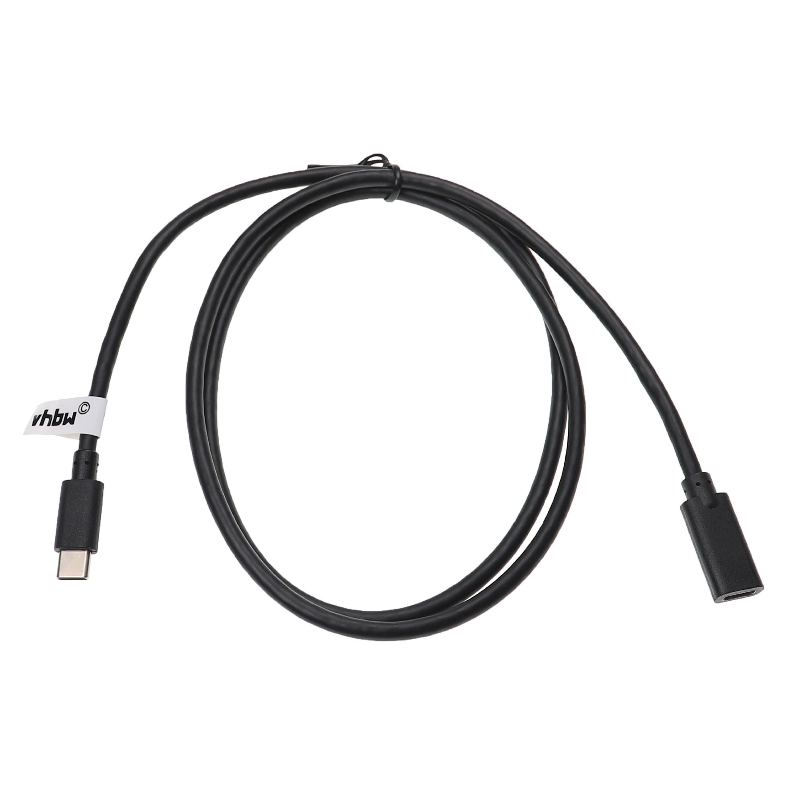 vhbw für Tablet, Notebook, Kleingerät USB-Kabel, (13.7 cm), Tragbar