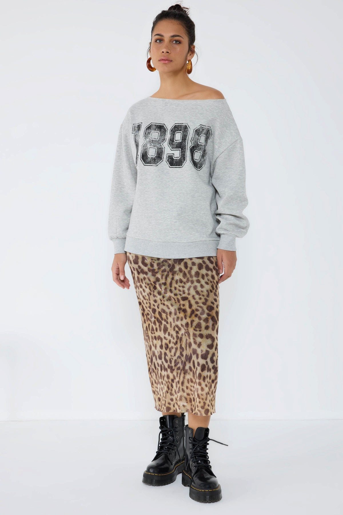 Kapuzenpullover Basic-Sweatshirt