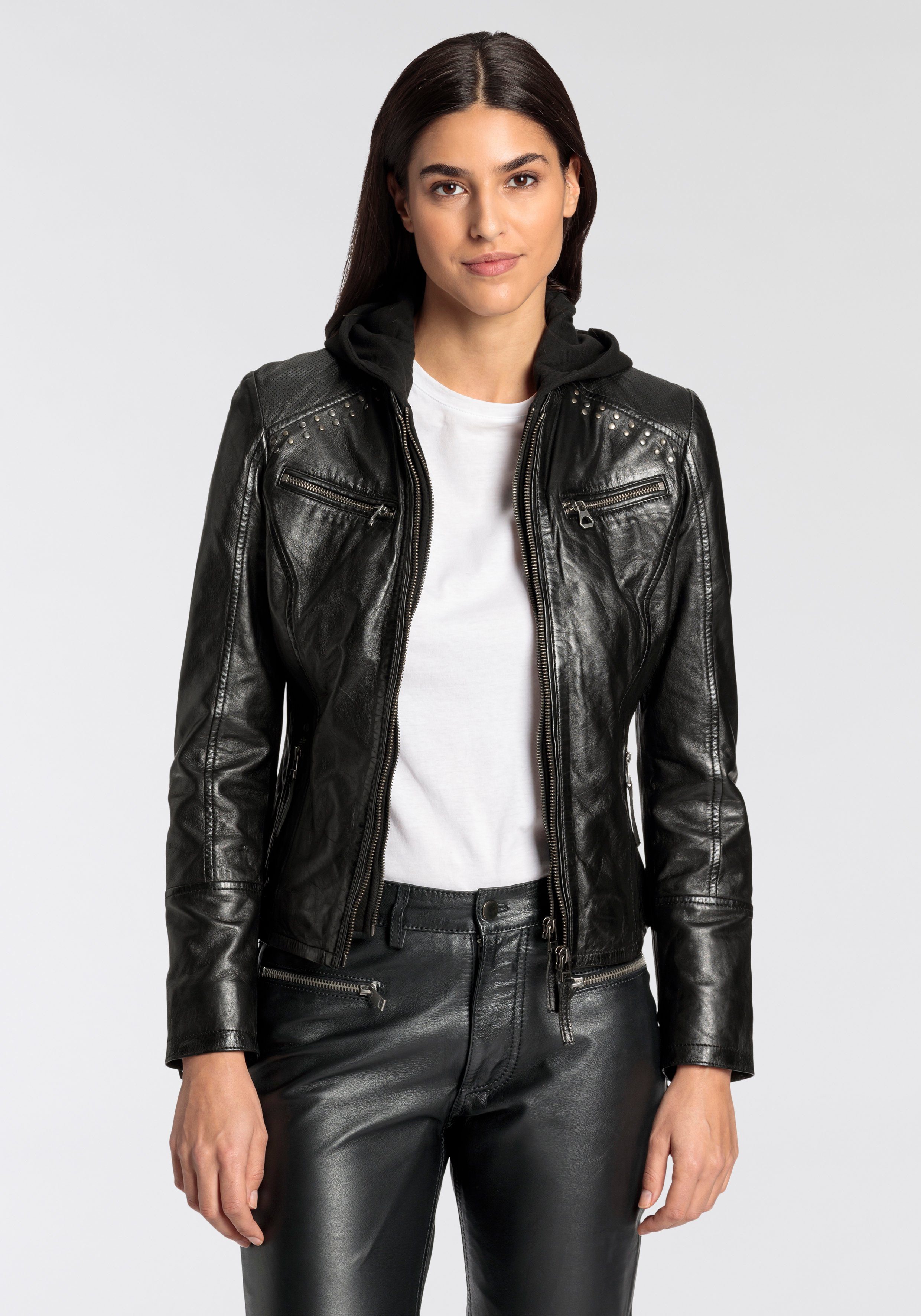 Mauritius Bikerjacke GWNinica OT mit Stepp- günstig online kaufen