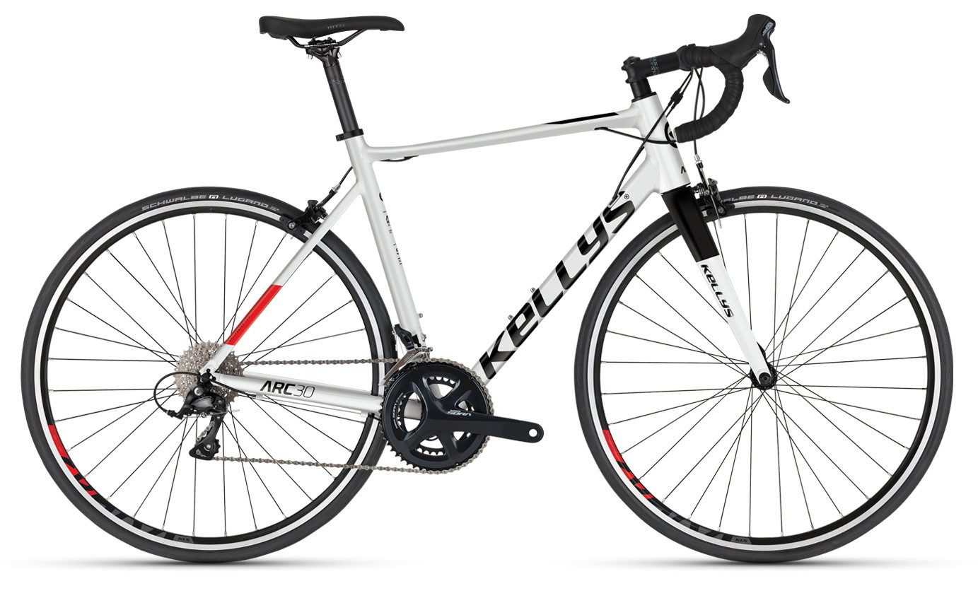 Kellys Rennrad Rennrad ARC 30 White 28" Diamant, 18 Gang Shimano SHIMANO Sora R3000 (direct mount) Schaltwerk