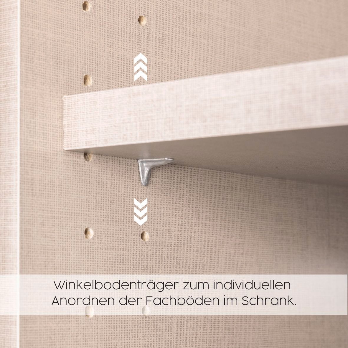 rauch Drehtürenschrank Maika mit Spiegel, 2 Schubladen, in verschiedenen Breiten, Höhen und Farben – Bild 5 von 5