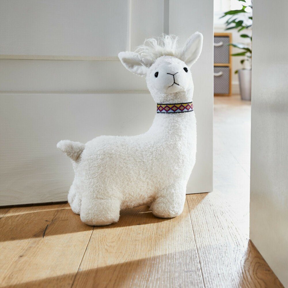 Home-trends24.de Bodentürstopper Türhalter Alpaka Türbremse Deko Figur Stof günstig online kaufen
