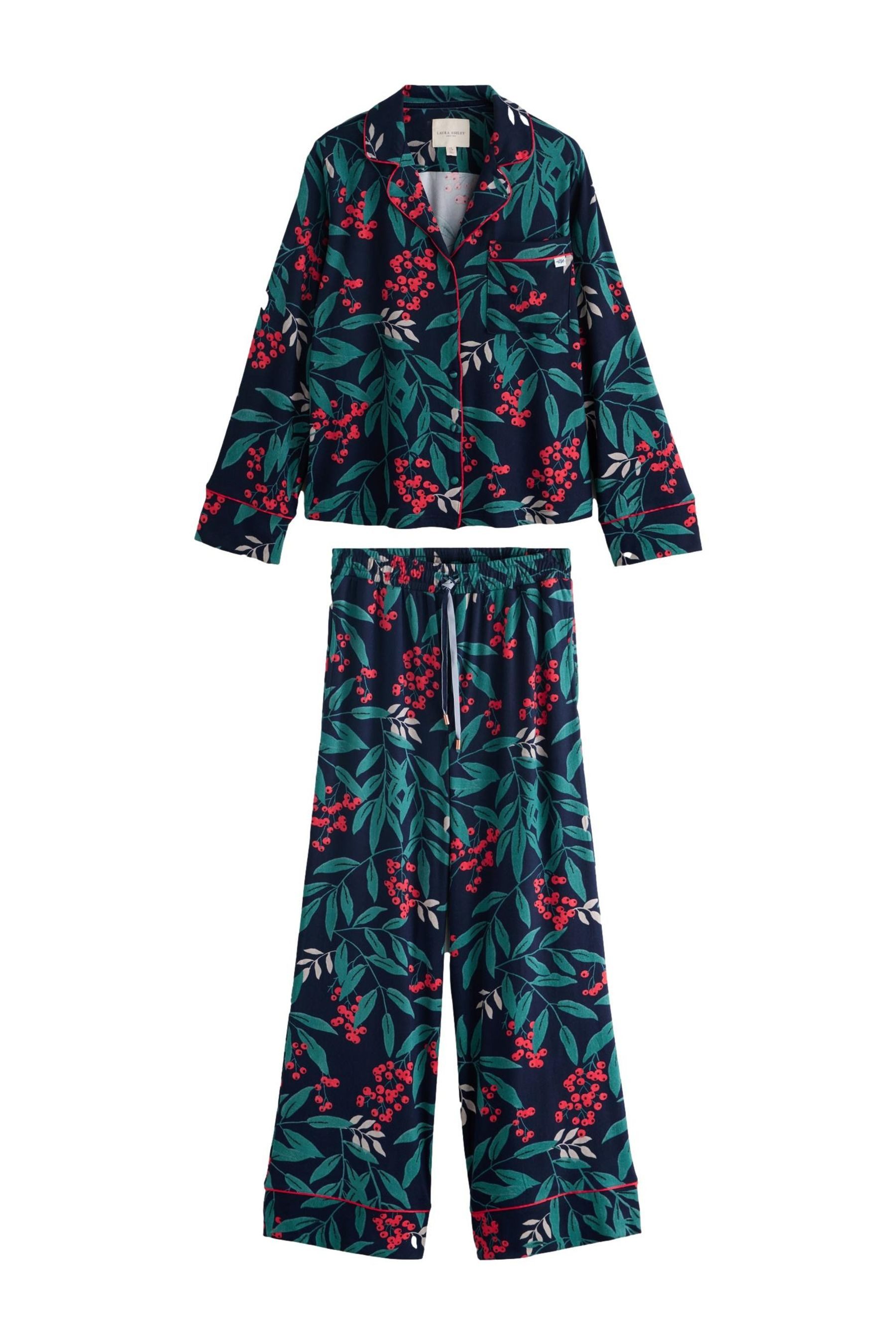 LAURA ASHLEY Pyjama Laura Ashley geknöpfter Greendale Schlafanzug (2 tlg) günstig online kaufen