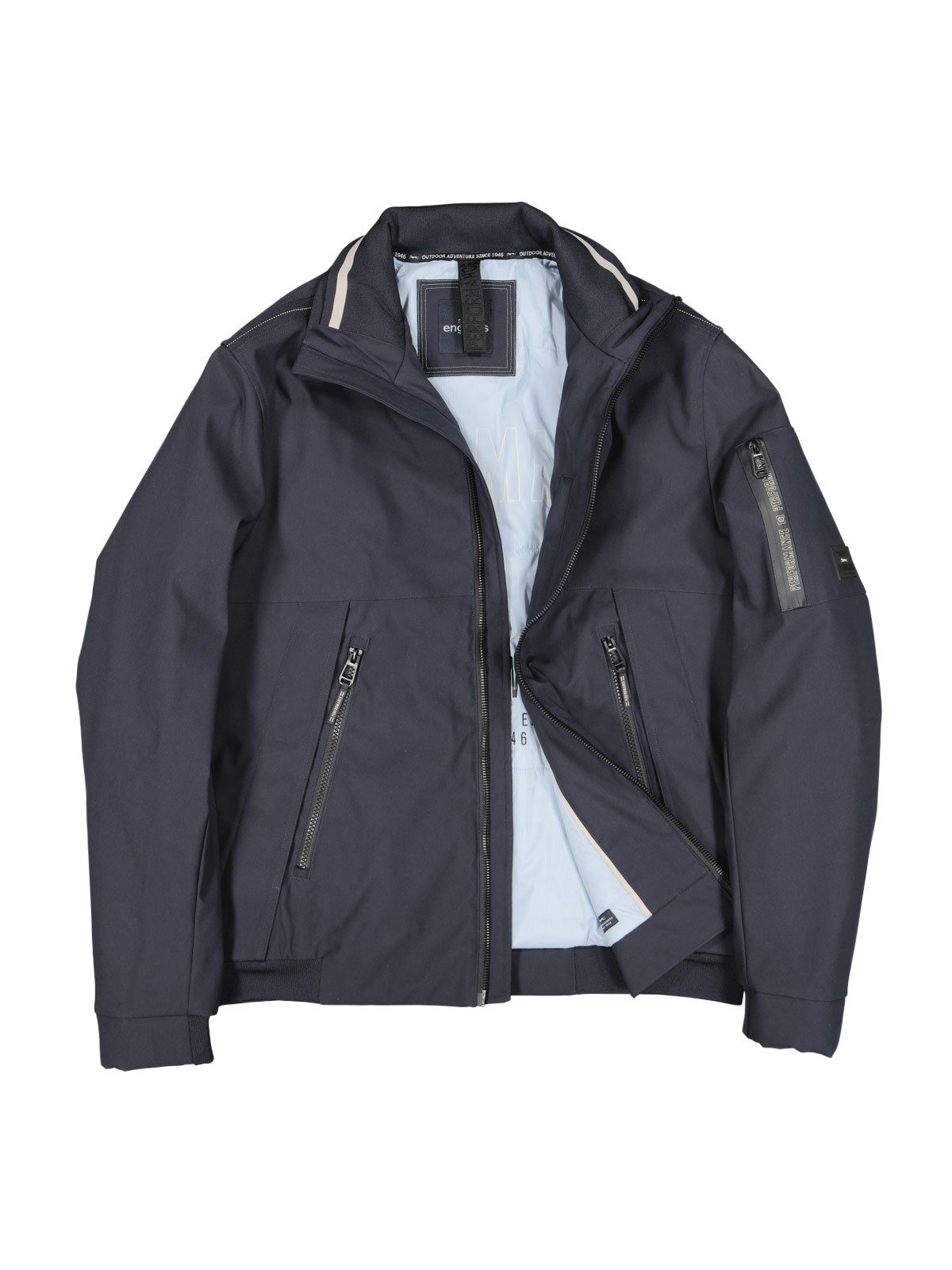 Engbers Kurzjacke Herren Leichte Funktionsjacke, Saphirblau