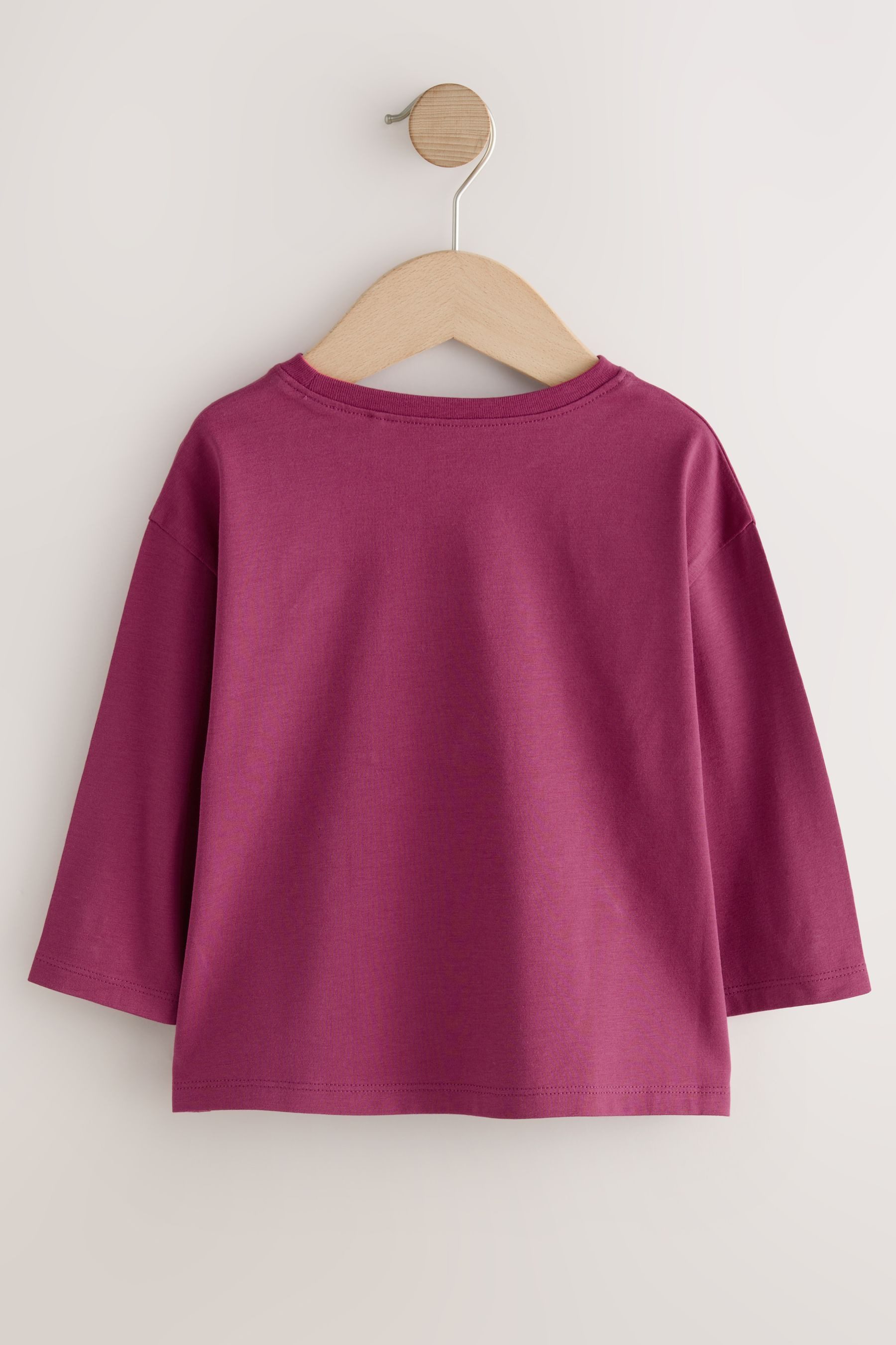 Next Langarmshirt Langärmeliges Mesh-Oberteil mit Herzapplikation günstig online kaufen