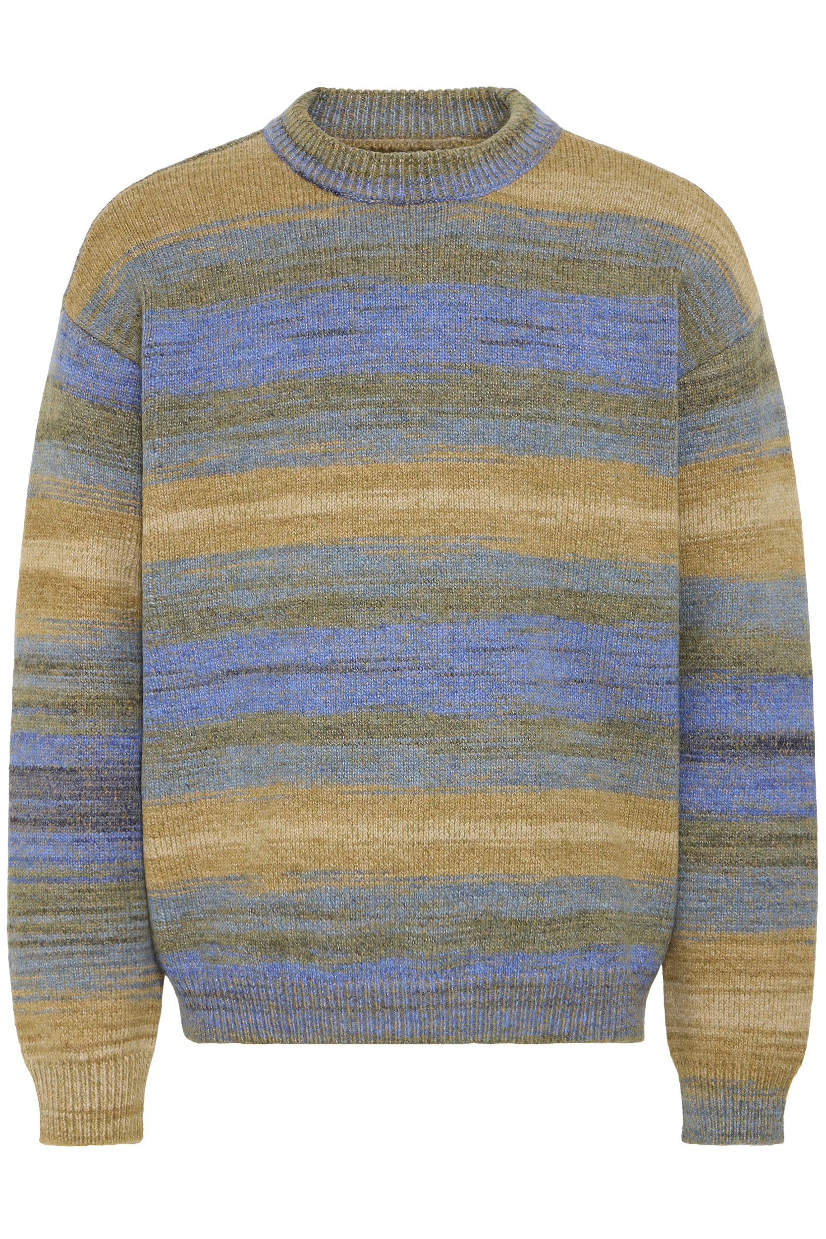Blend Strickpullover Moderner gestrickter Langarm-Pullover (1-tlg) günstig online kaufen