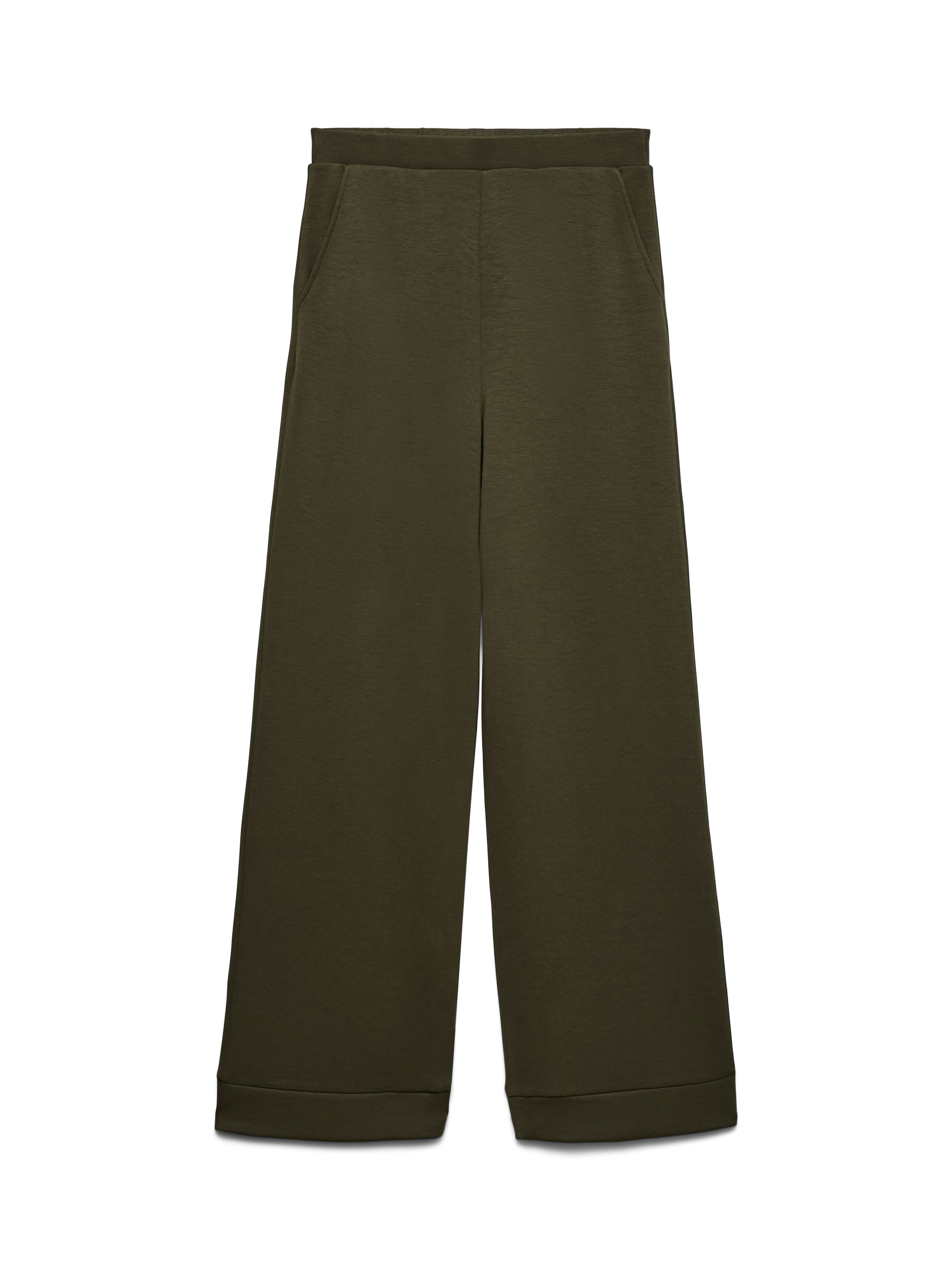 Vero Moda Jerseyhose VMHALI HW WIDE PANT JRS Viskosemischung, loose fit