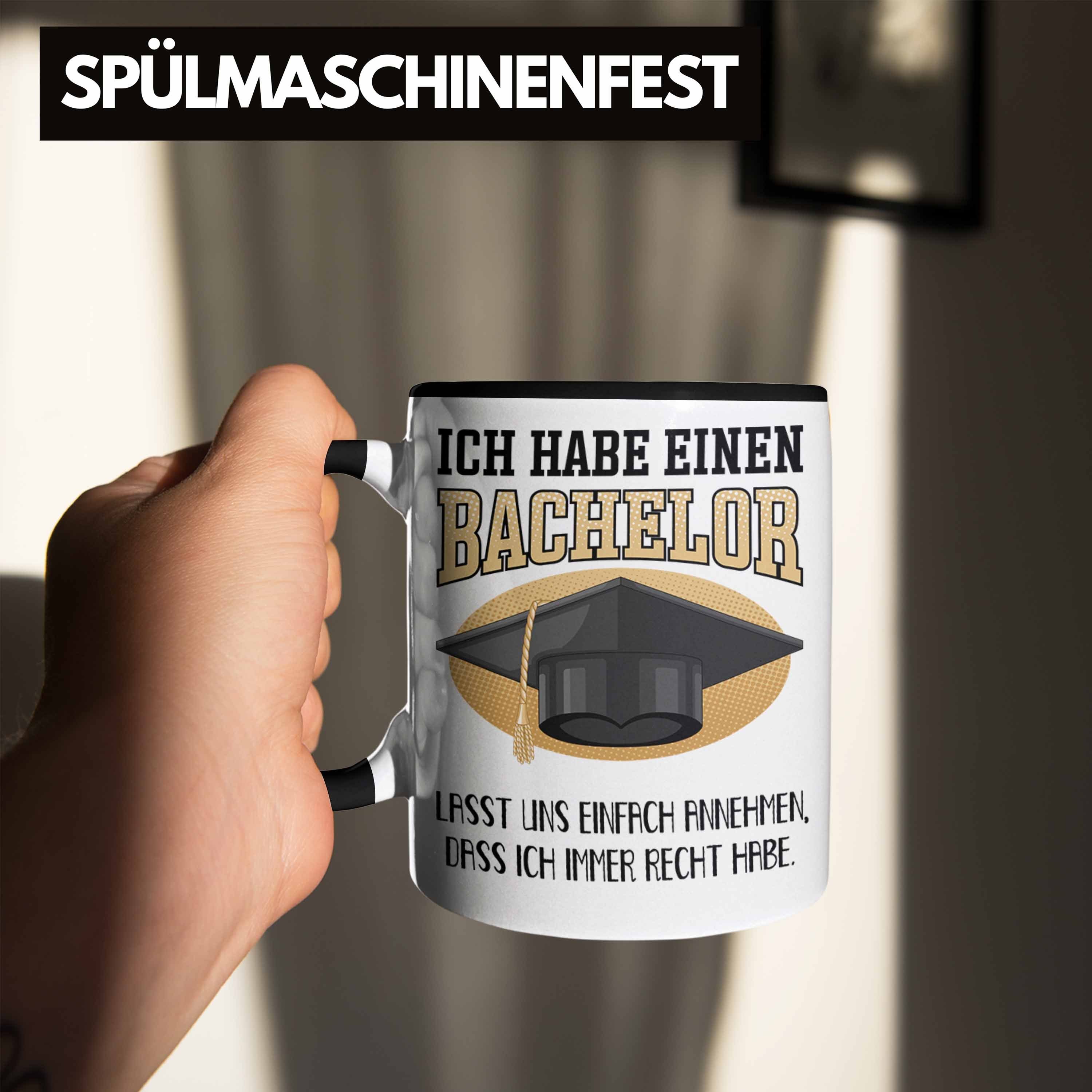 Trendation Tasse Trendation - Bachelor Abschluss Geschenk Tasse Prüfung Bestanden Uni G – Bild 4 von 5