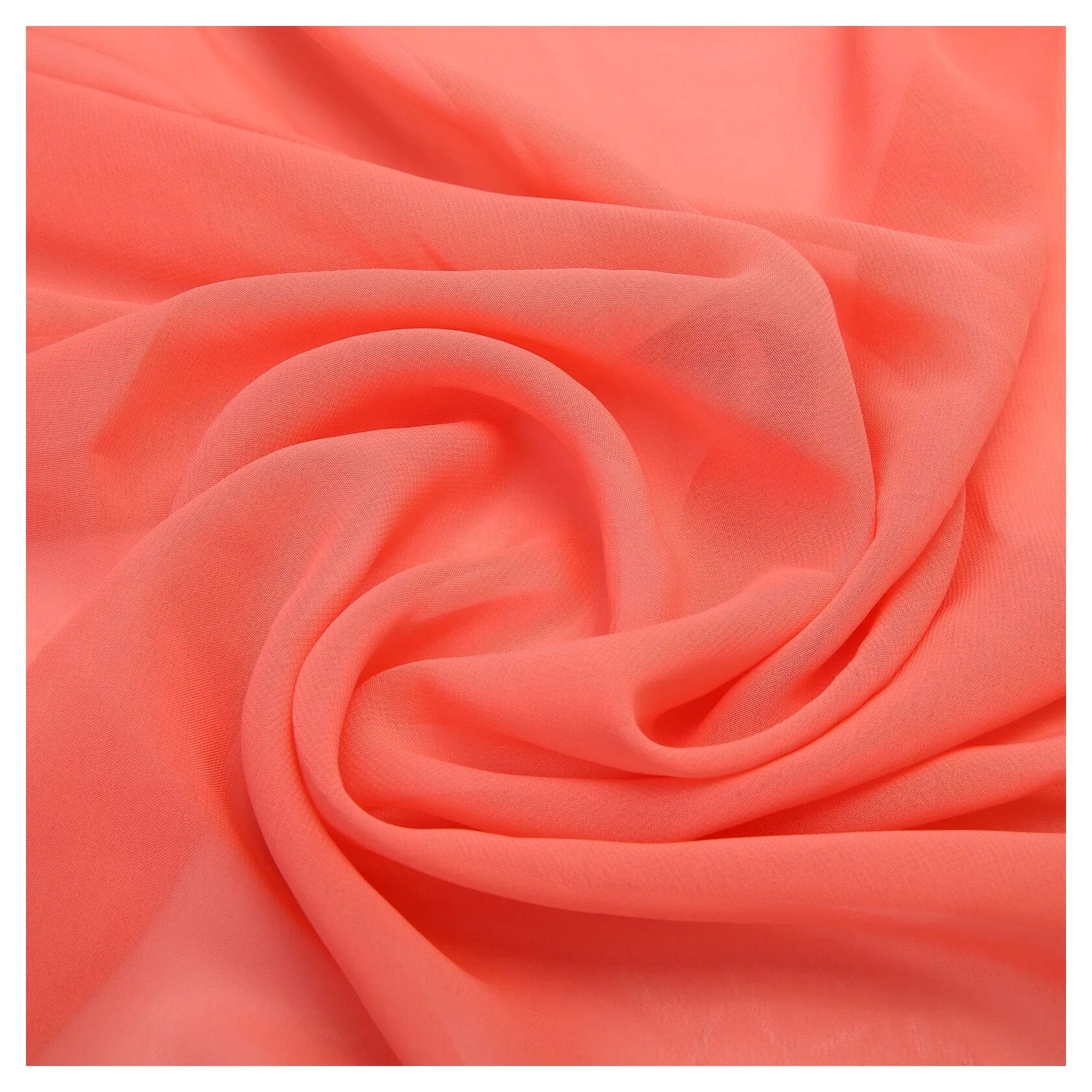 Jirex Trading Company Stoff Chiffon Meterware 150cm .br Dekoration Bekleidung Abendmode