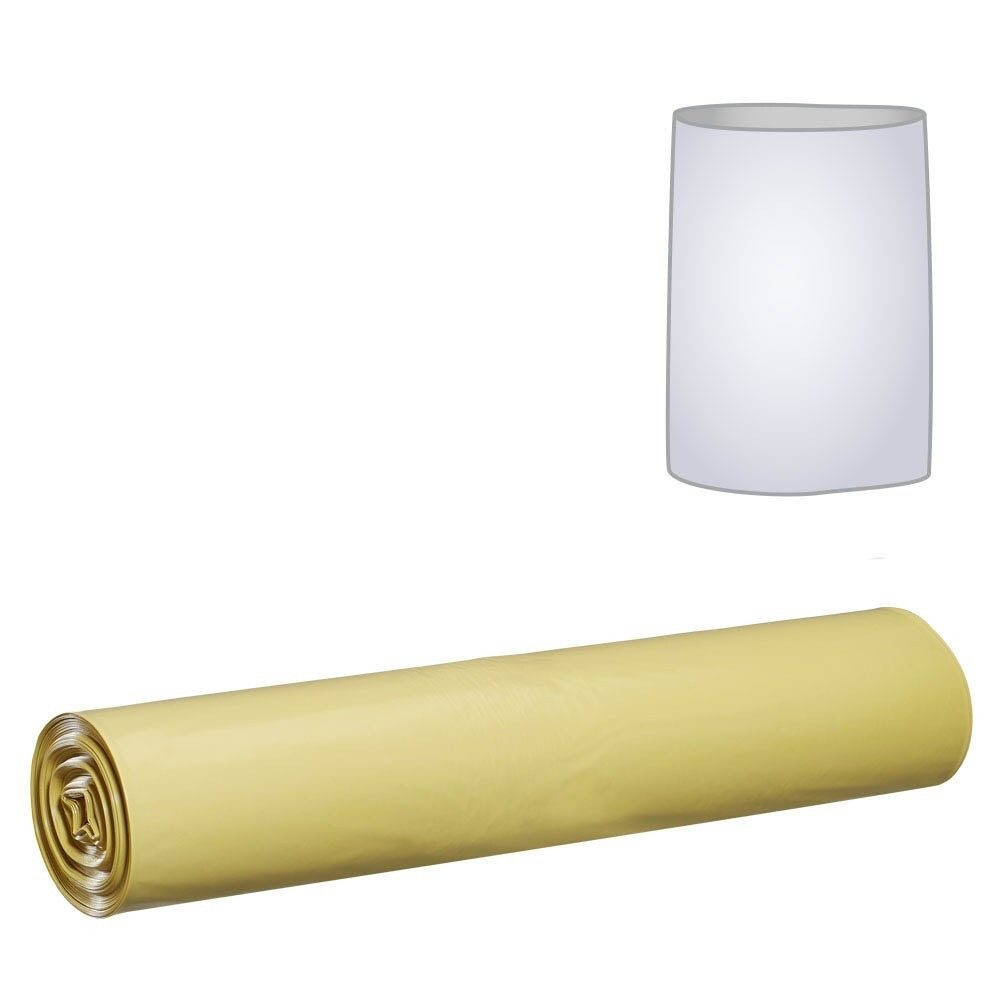 Neutral Müllbeutel Müllbeutel 120,0 l gelb 33,0 µm, 100 St.