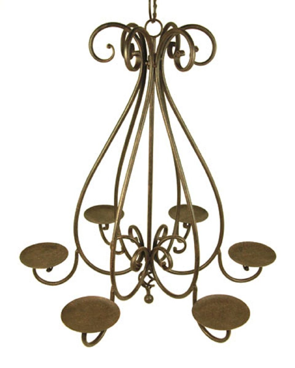 Ambiente Haus Kronleuchter Antik Metall Kerzenhalter Hängeleuchter. € 69,99
