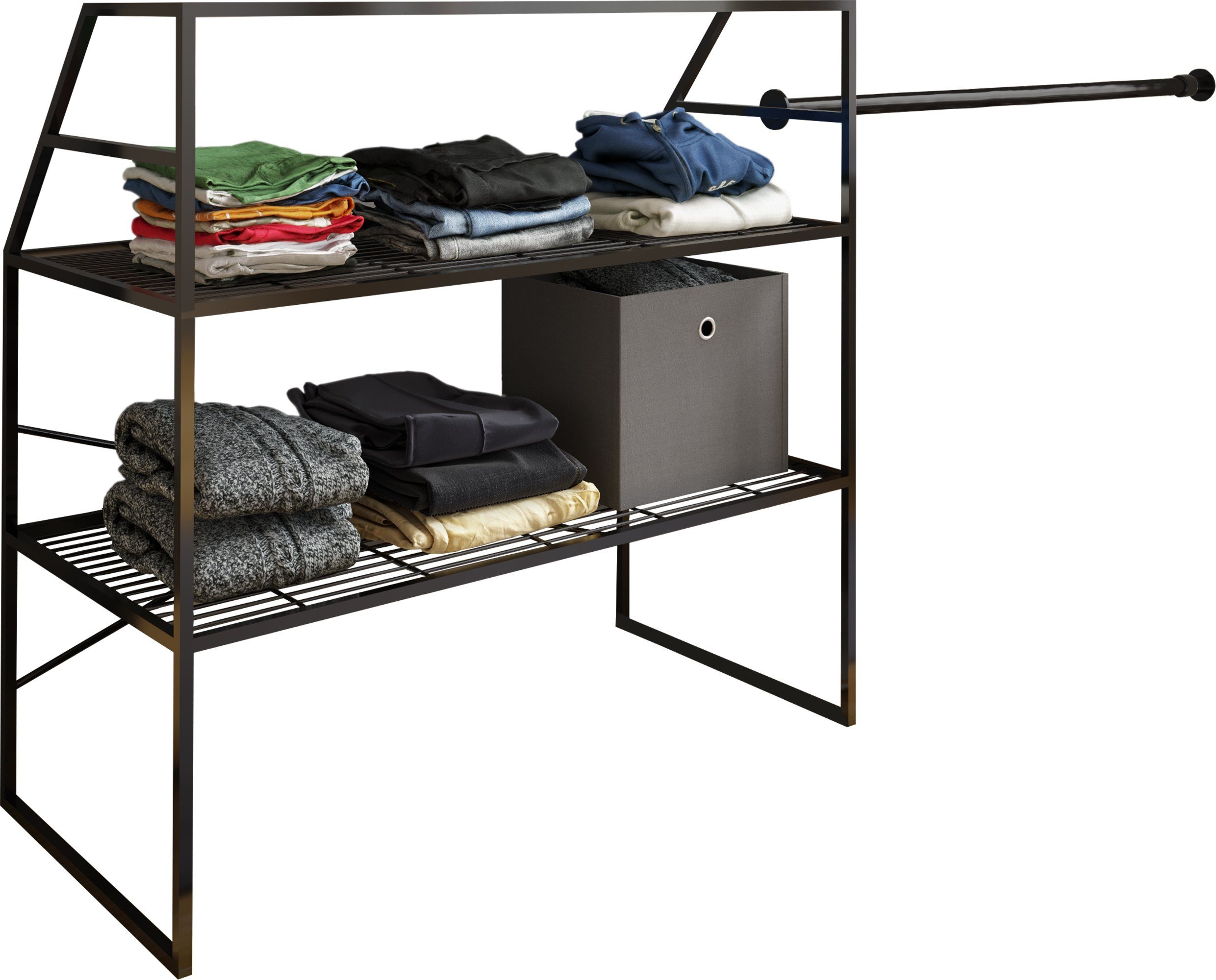 VCM Kleiderschrank Offener Kleiderschrank Dachschrägen Regal günstig online kaufen