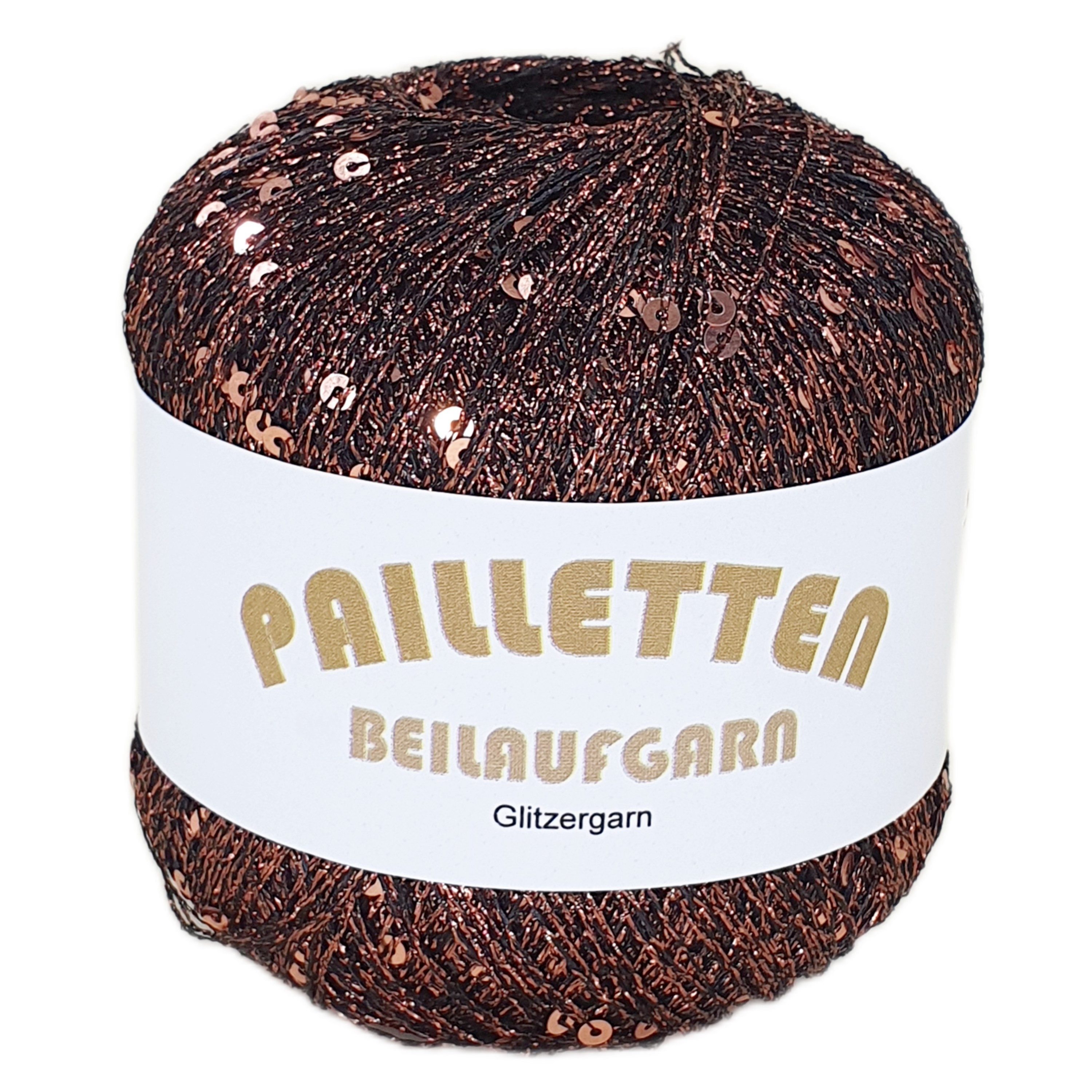 NOGA EFFEKTGARN GmbH Pailletten Beilaufgarn auf 25 Gramm Knäuel Effektgarn