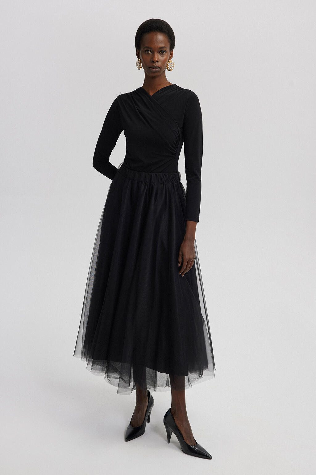 touche prive Zipfelrock VOLLSTÄNDIGER TÜLLROCK