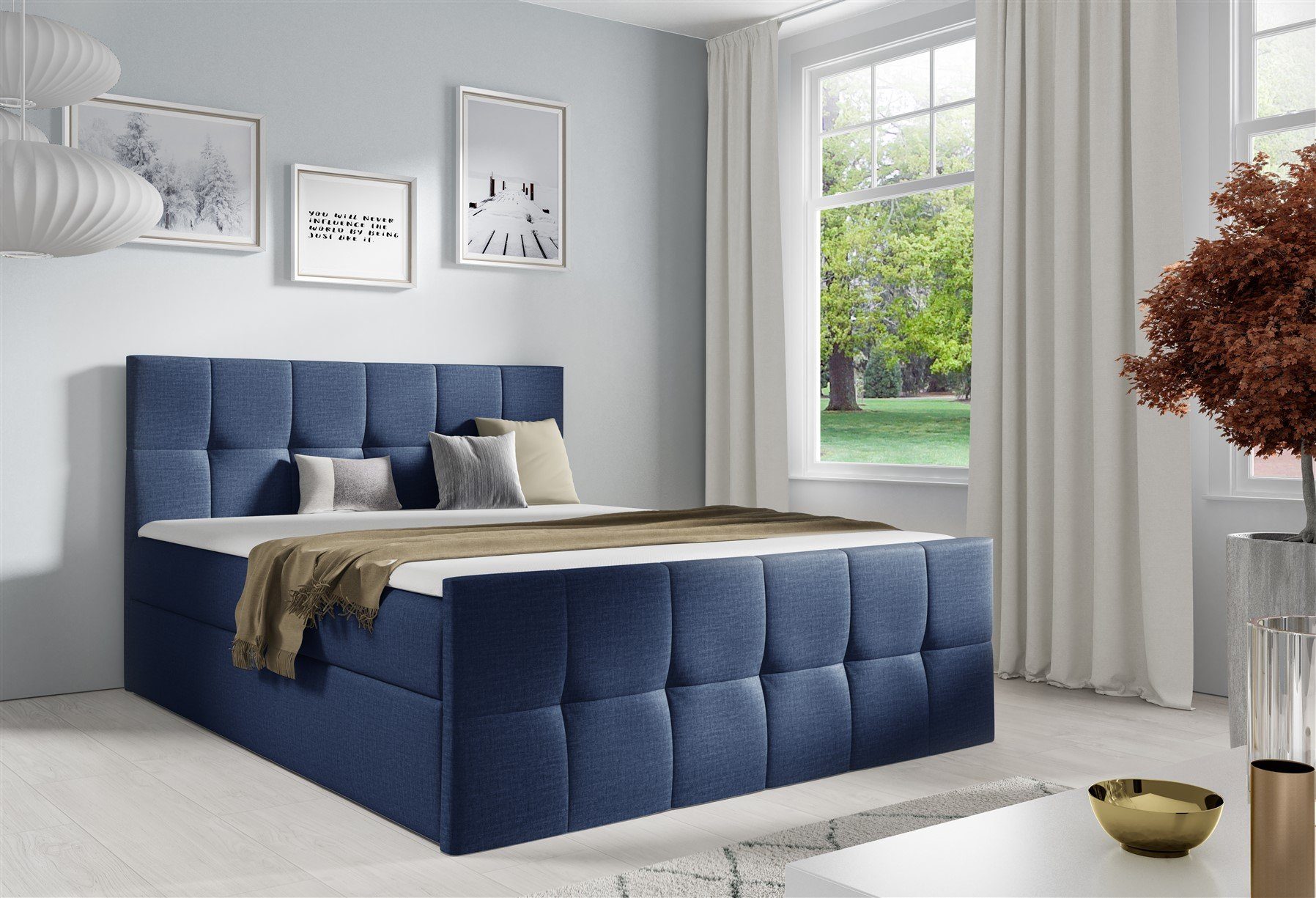 Fun Möbel Boxbett Schlafzimmerbett CARMEN LUX günstig online kaufen