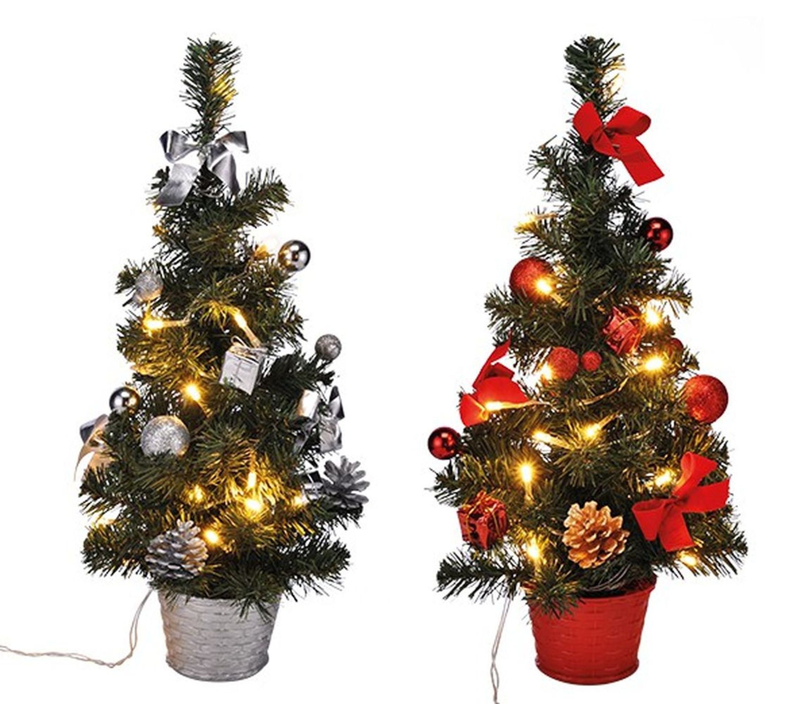 Gravidus Künstlicher Weihnachtsbaum LED Tannenbaum 45 Weihnachtsbaum cm künstlicher