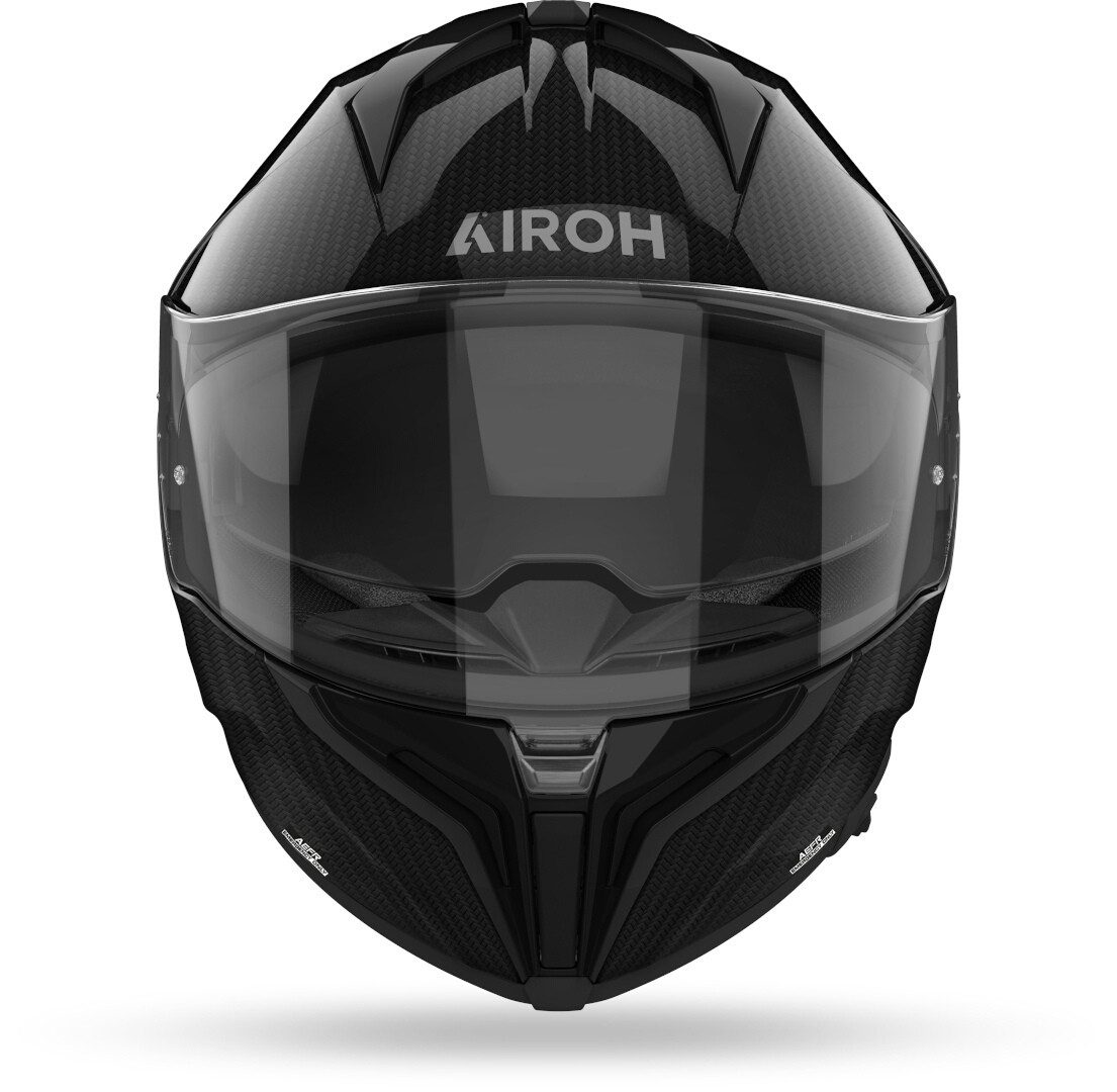 Airoh Motorradhelm Matryx Carbon Helm, Notfallsystem-Polsterung (EQRS),integriertes Sonnenvisier