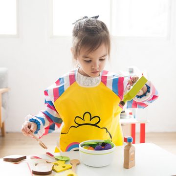 New Classic Toys® Spielzeug-Polizei Einsatzset Salat Set aus Holz für Kinder Holzspielzeug Kinderküchen-Zubehör