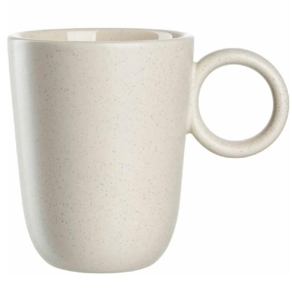 LEONARDO Tasse Leonardo Henkelbecher Tasse Roma Creme (400ml)