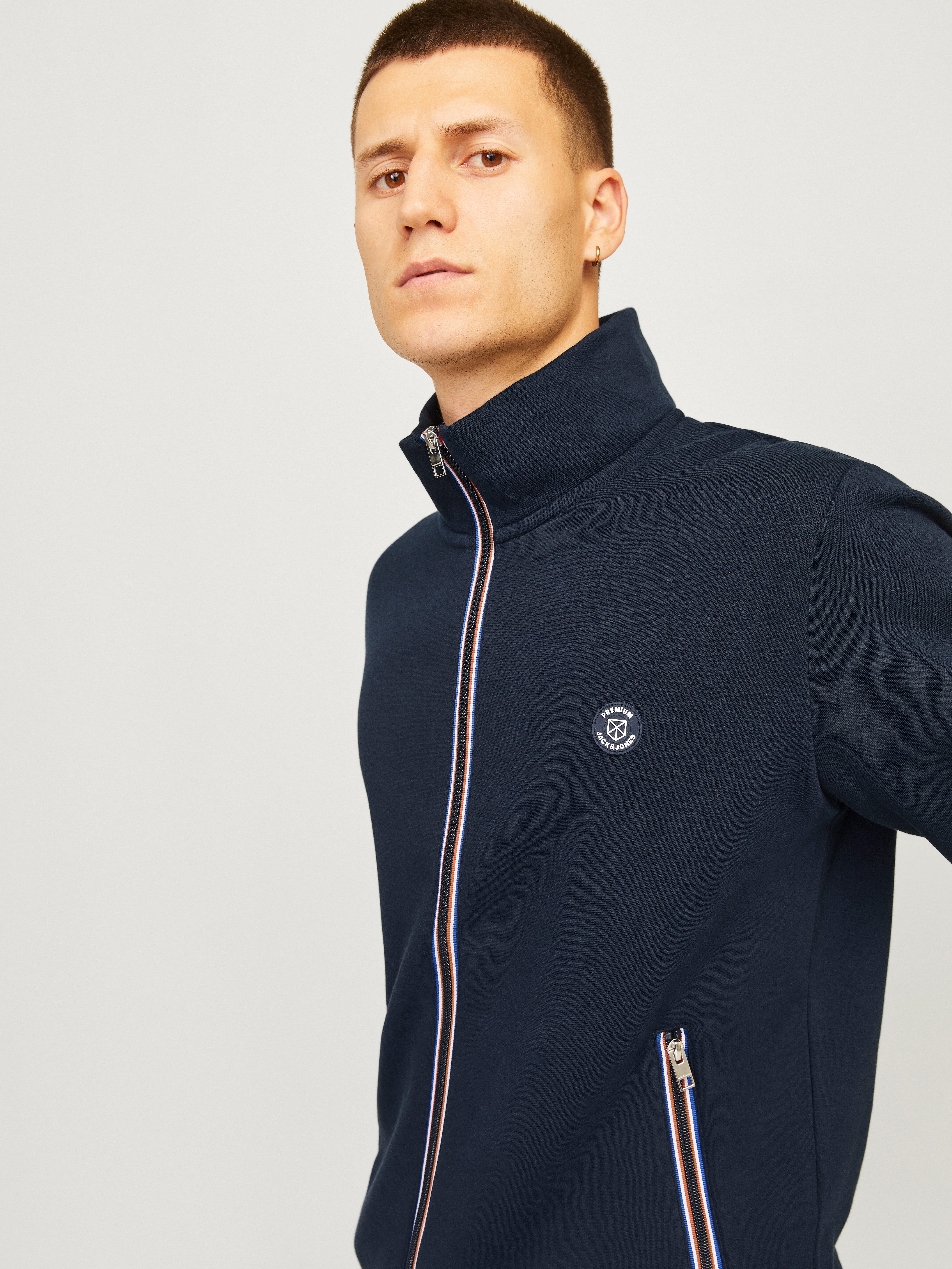 Jack & Jones Sweatjacke JPRBLURONALDO SWEAT ZIP CARDIGAN SMU LN Baumwollmischung, regular fit – Bild 2 von 5