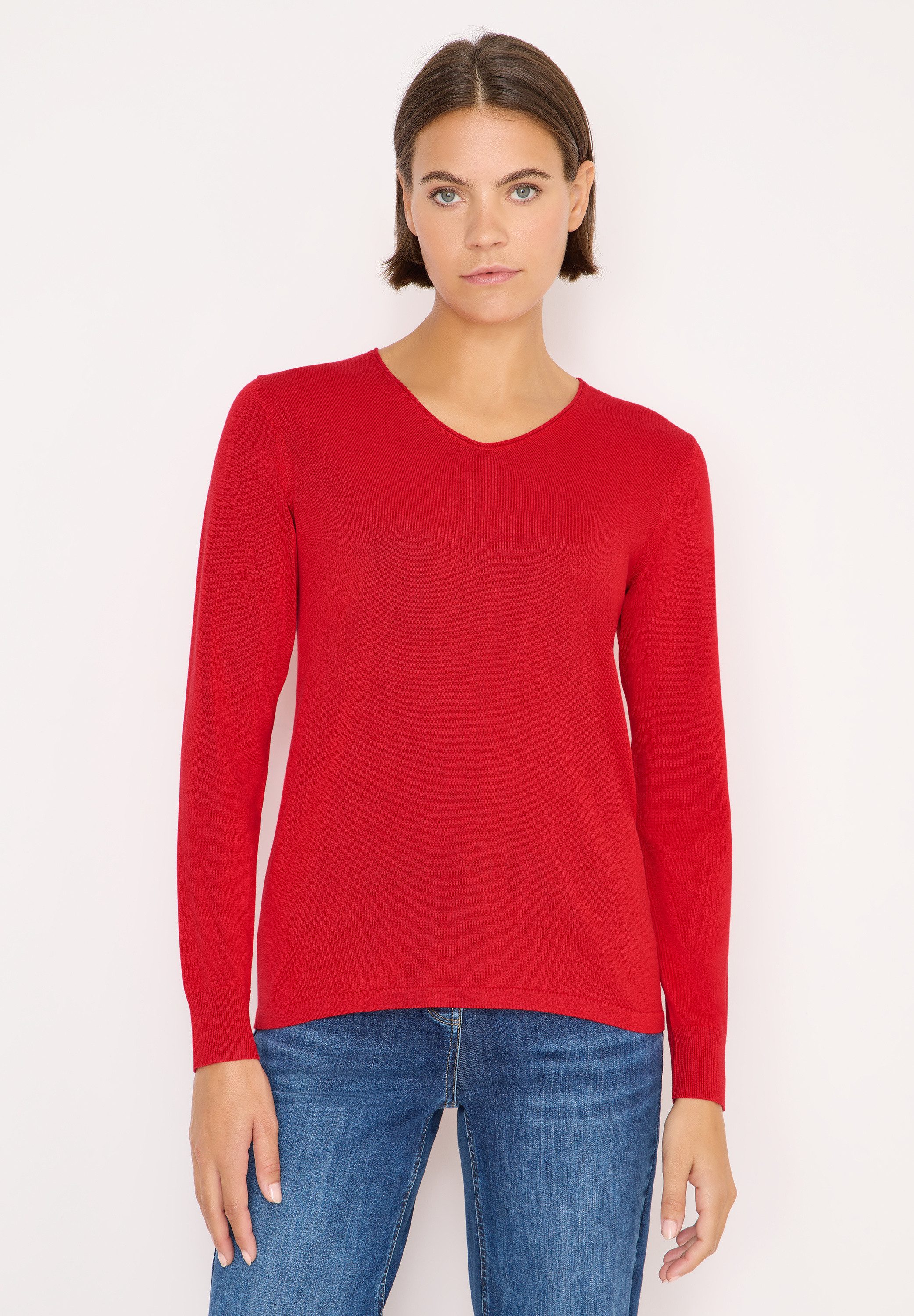 CECIL Strickpullover im soften Baumwoll-Mix