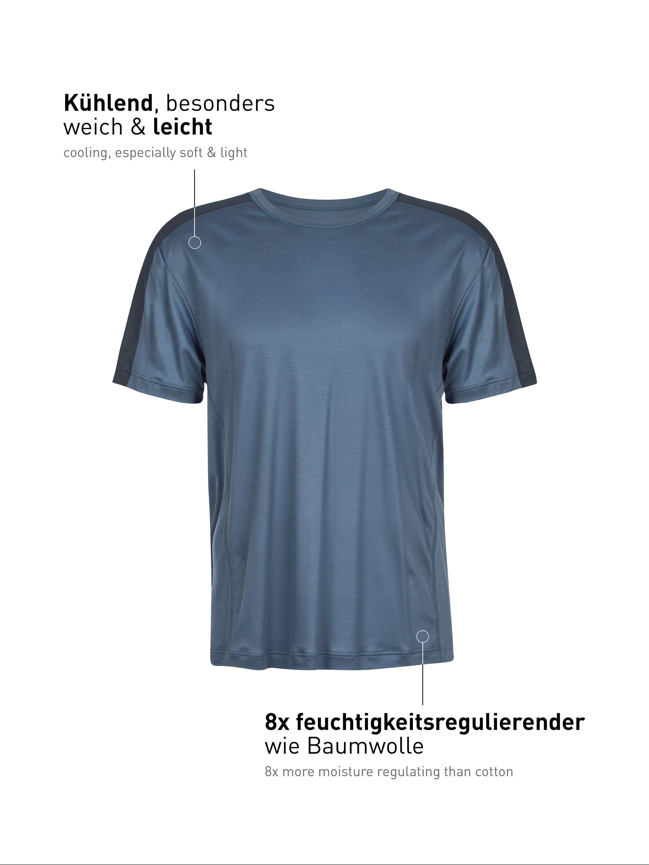 CALIDA Kurzarmshirt DSW Cooling Herren (1-tlg) günstig online kaufen