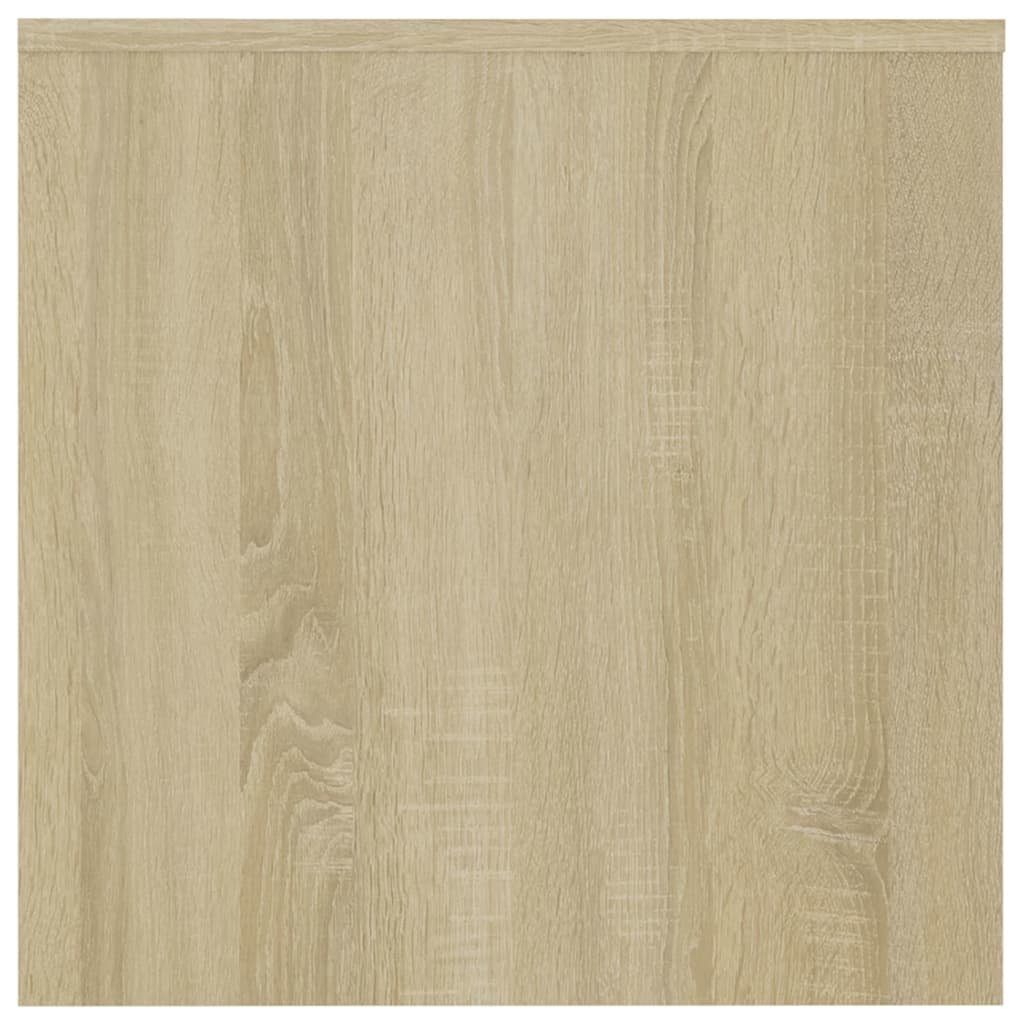 Beistelltisch Holzwerkstoff (3-St) Satztische furnicato Sonoma-Eiche 3-tlg.